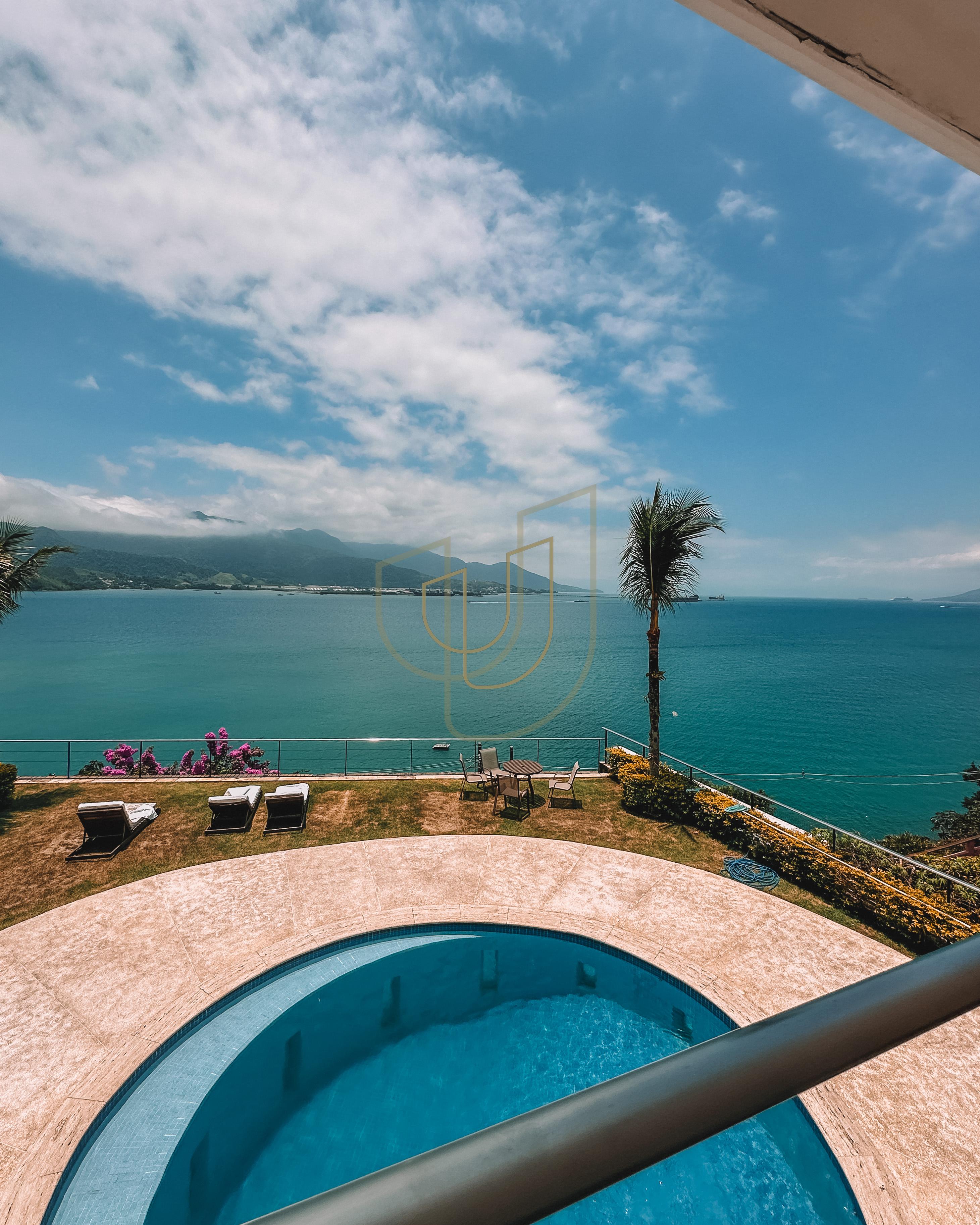 Mans&atilde;o incr&iacute;vel com vista mar e lazer suspenso em Ilhabela/SP  Ilhabela - 