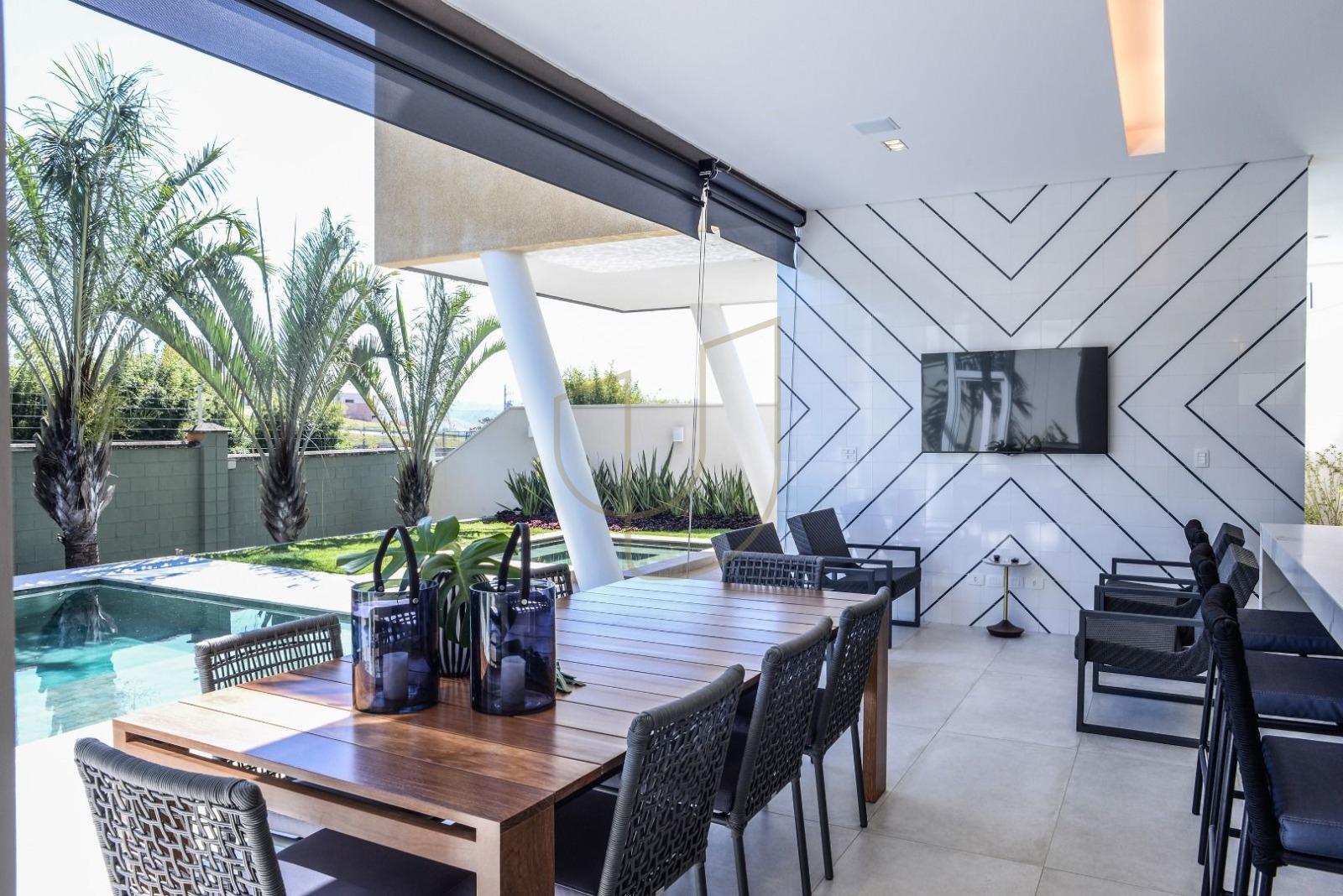 Mans&atilde;o luxosa com projeto contempor&acirc;neo e 3 su&iacute;tes em Alphaville - S&atilde;o Jos&eacute; dos Campos/SP  São José dos Campos - 