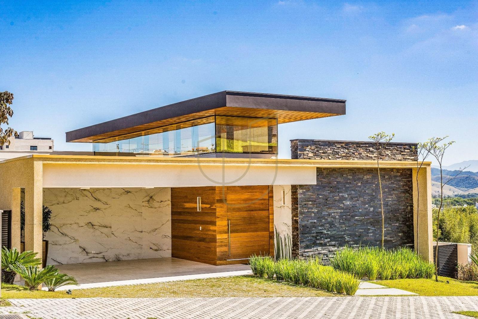 Mans&atilde;o luxosa com projeto contempor&acirc;neo e 3 su&iacute;tes em Alphaville - S&atilde;o Jos&eacute; dos Campos/SP  São José dos Campos - 