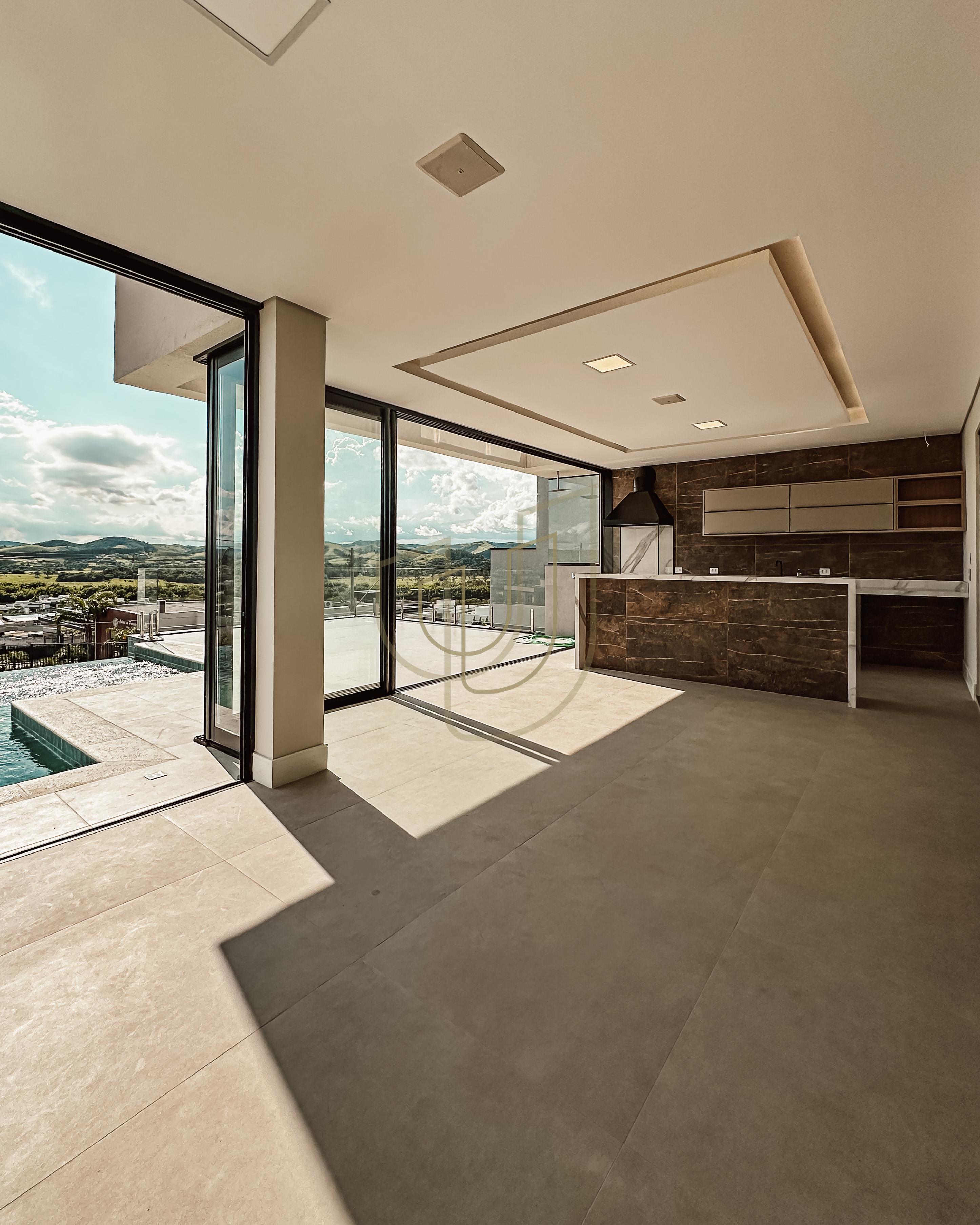 Sobrado sofisticado com vista &uacute;nica e com 5 su&iacute;tes em Alphaville - S&atilde;o Jos&eacute; dos Campos/SP  São José dos Campos - 