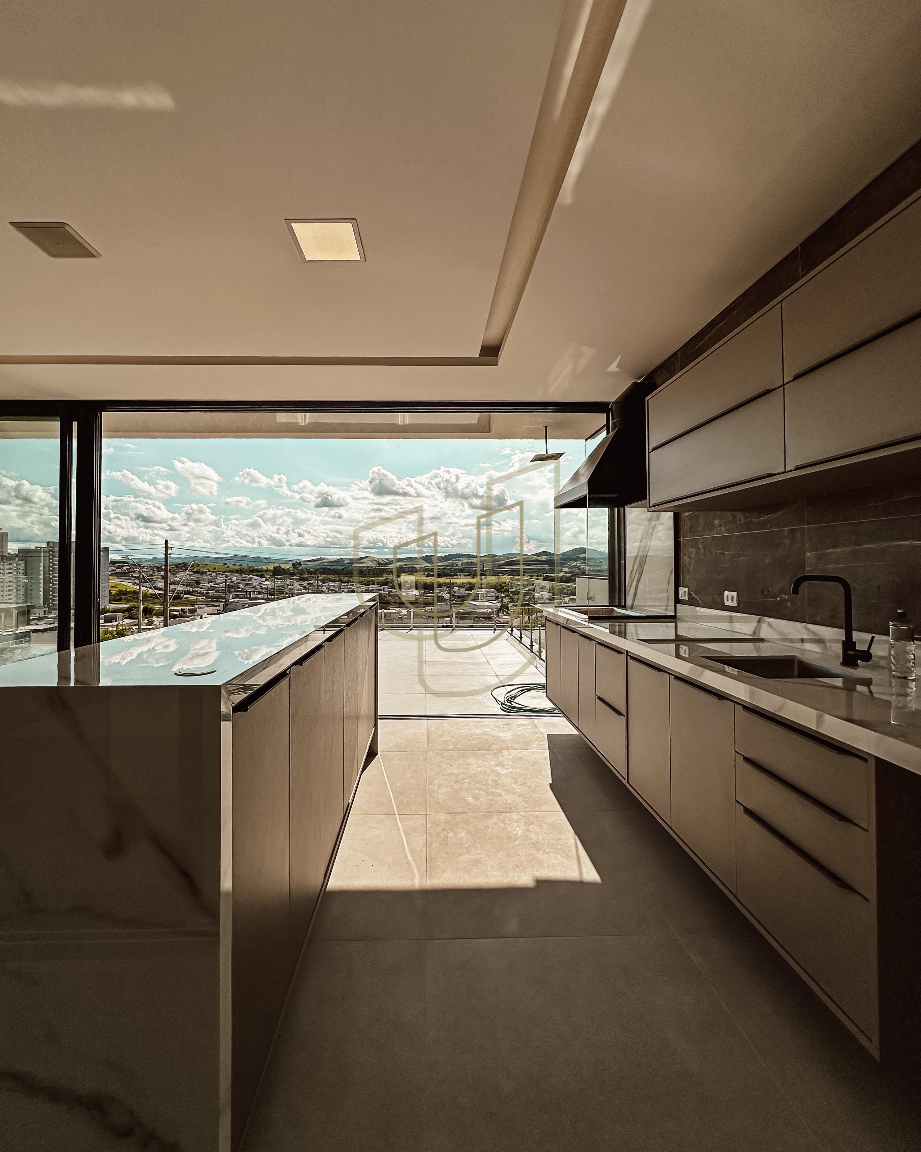 Sobrado sofisticado com vista &uacute;nica e com 5 su&iacute;tes em Alphaville - S&atilde;o Jos&eacute; dos Campos/SP  São José dos Campos - 