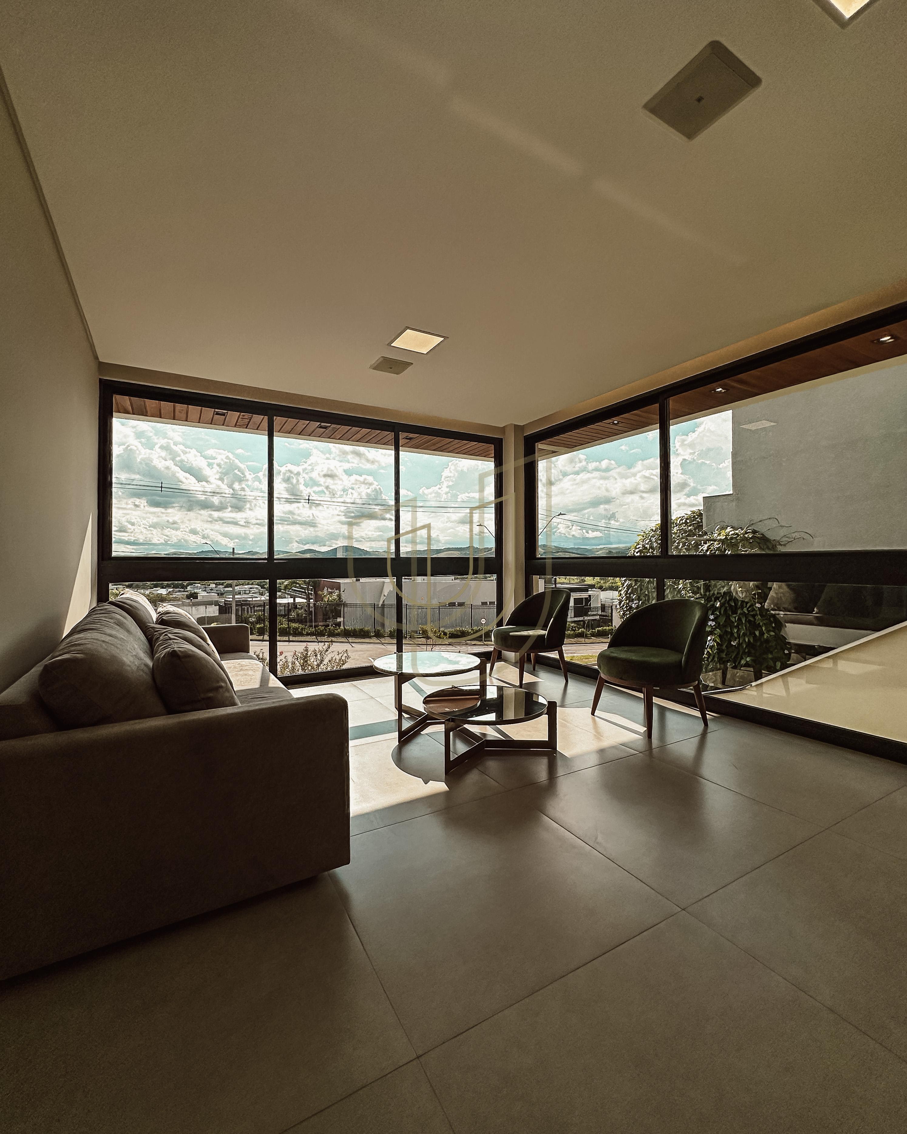 Sobrado sofisticado com vista &uacute;nica e com 5 su&iacute;tes em Alphaville - S&atilde;o Jos&eacute; dos Campos/SP  São José dos Campos - 