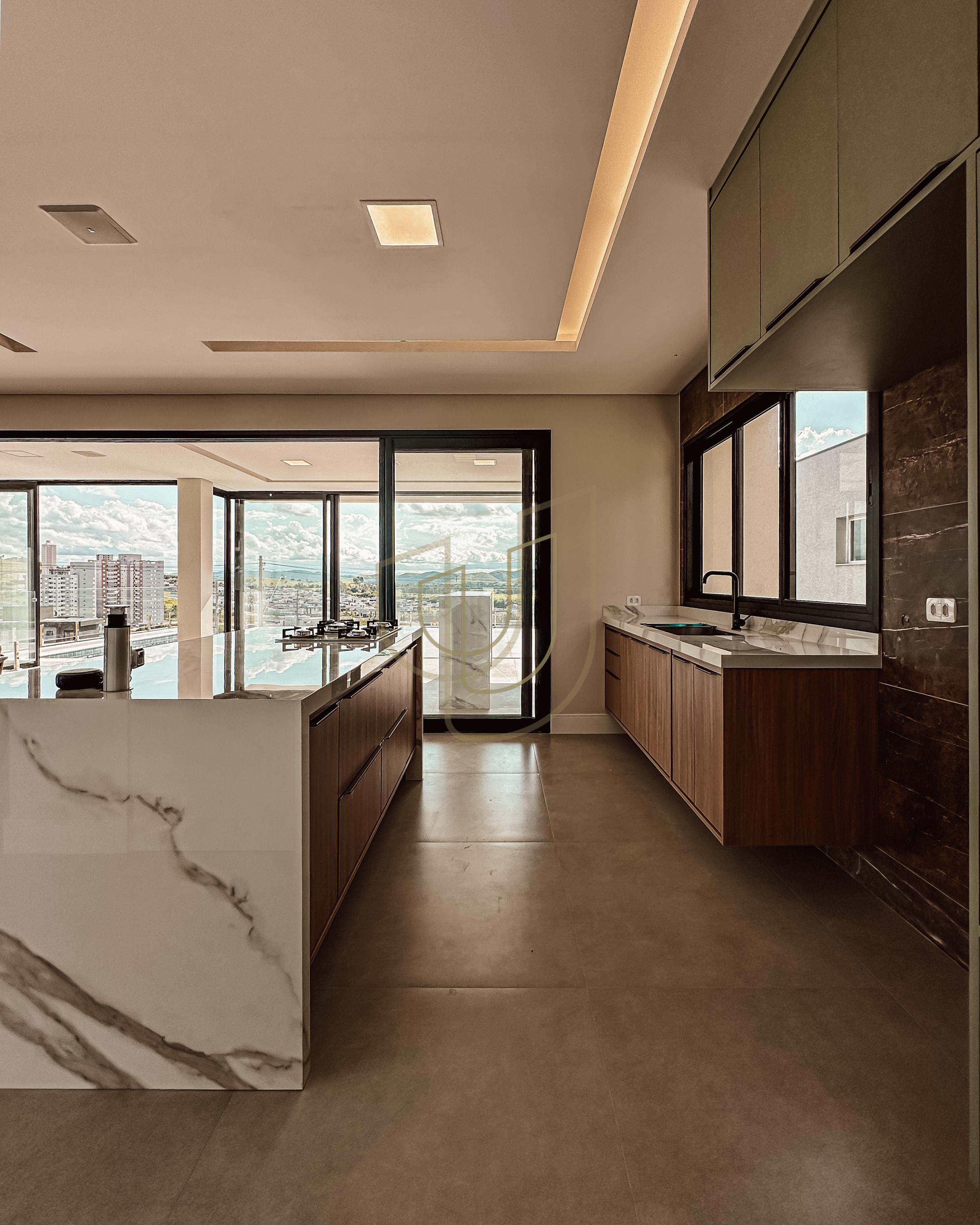 Sobrado sofisticado com vista &uacute;nica e com 5 su&iacute;tes em Alphaville - S&atilde;o Jos&eacute; dos Campos/SP  São José dos Campos - 