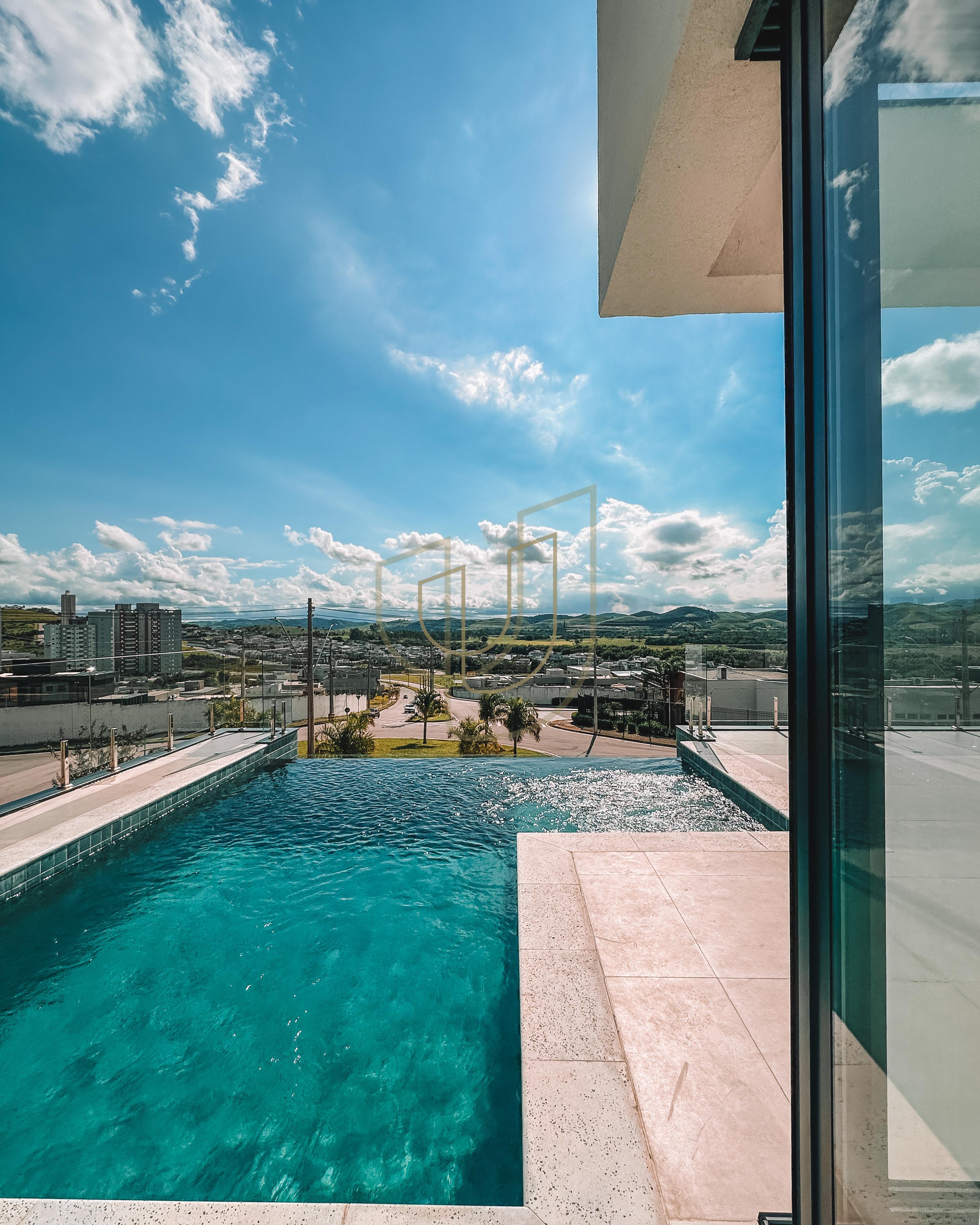 Sobrado sofisticado com vista &uacute;nica e com 5 su&iacute;tes em Alphaville - S&atilde;o Jos&eacute; dos Campos/SP  São José dos Campos - 