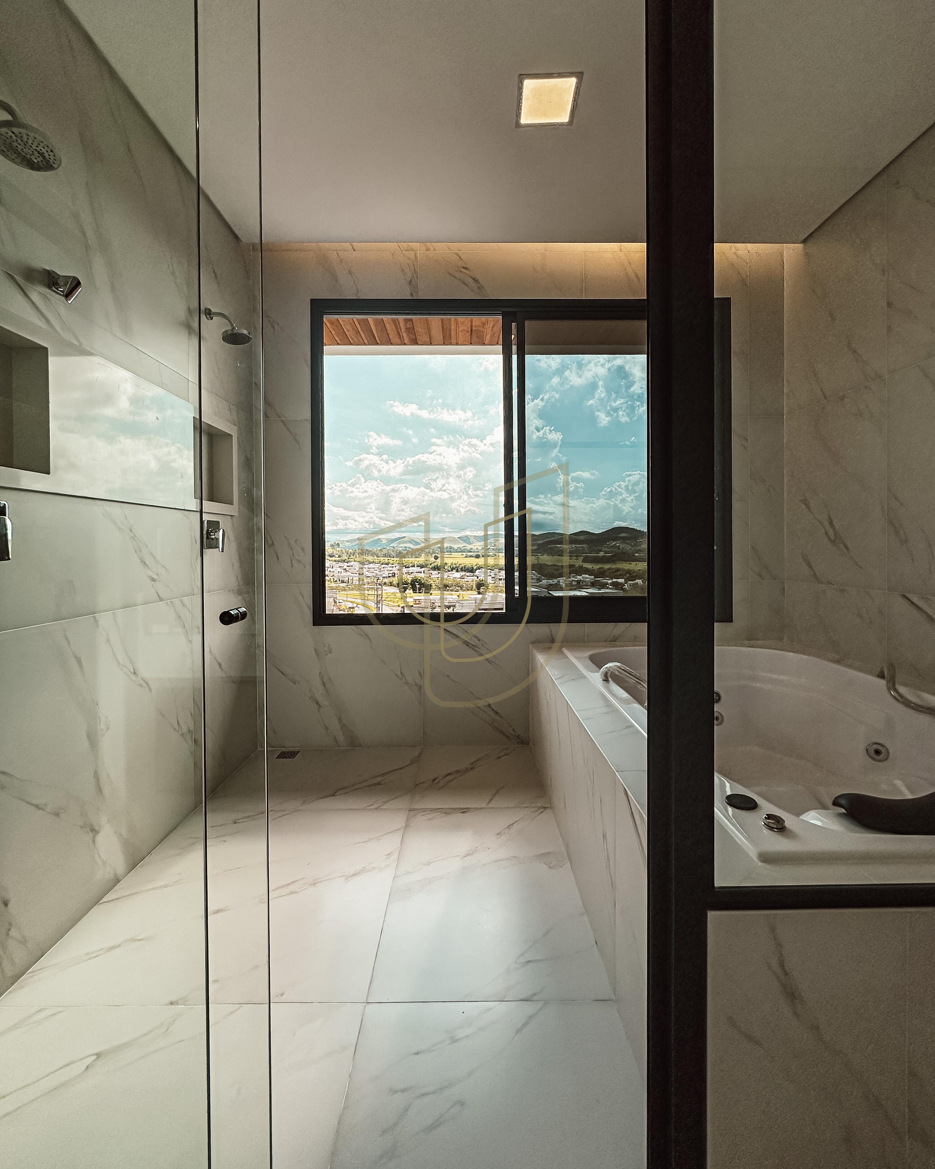 Sobrado sofisticado com vista &uacute;nica e com 5 su&iacute;tes em Alphaville - S&atilde;o Jos&eacute; dos Campos/SP  São José dos Campos - 