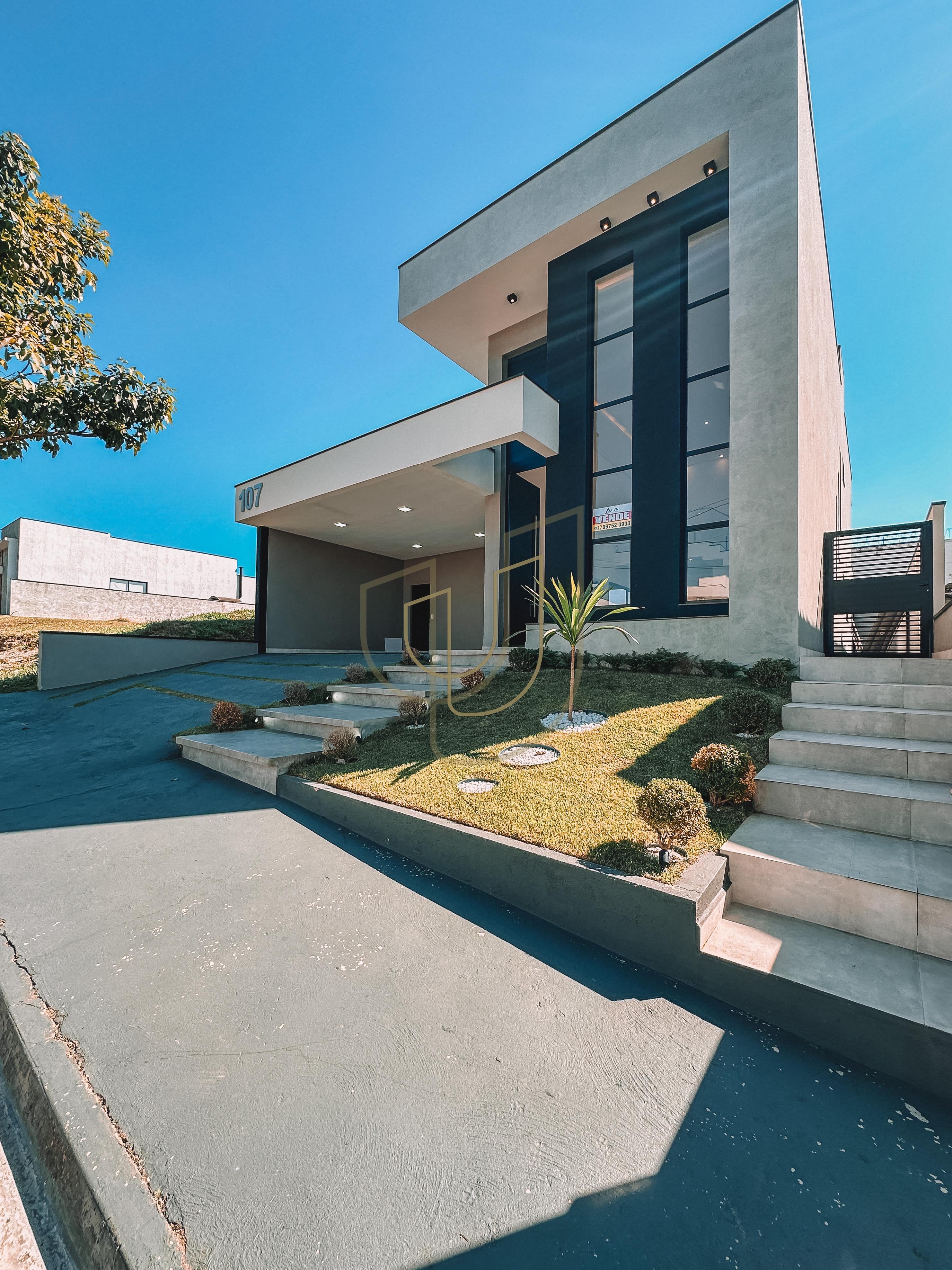 Sobrado sofisticado e moderno com 3 su&iacute;tes no Condom&iacute;nio Terras do Vale - Ca&ccedil;apava/SP  Caçapava - 