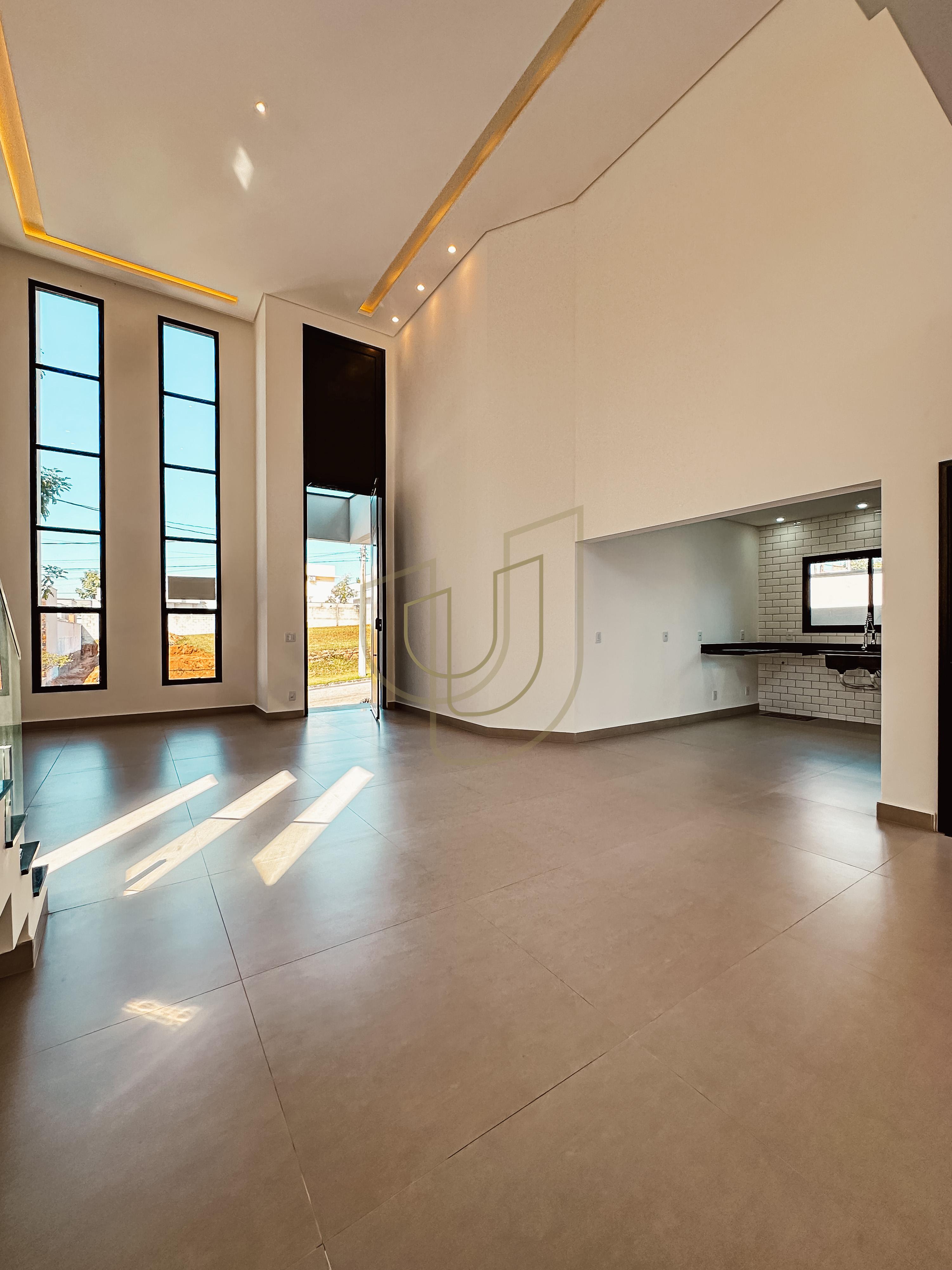 Sobrado sofisticado e moderno com 3 su&iacute;tes no Condom&iacute;nio Terras do Vale - Ca&ccedil;apava/SP  Caçapava - 