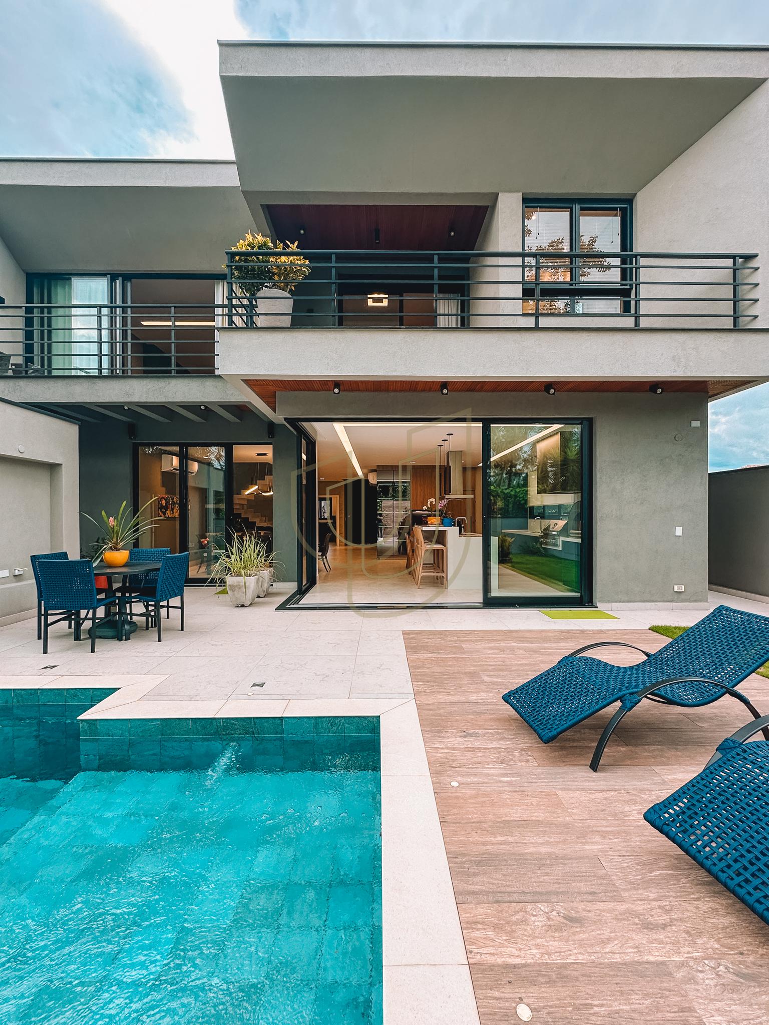 Sobrado sofisticado e moderno com 4 su&iacute;tes no Jardim do Golfe I - S&atilde;o Jos&eacute; dos Campos/SP  São José dos Campos - 