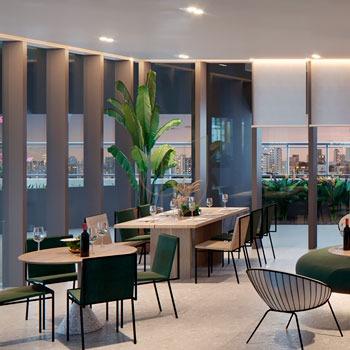 Apartamento de 45m&sup2; no Quadria - Jardim Alvorada  São José dos Campos - 