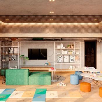 Apartamento de 45m&sup2; no Quadria - Jardim Alvorada  São José dos Campos - 