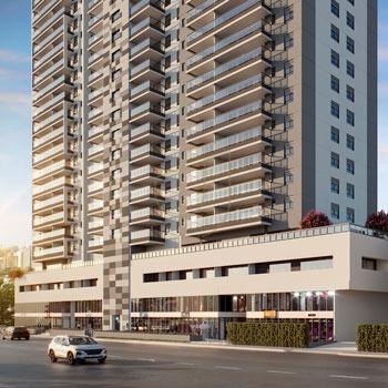 Apartamento de 45m&sup2; no Quadria - Jardim Alvorada  São José dos Campos - 