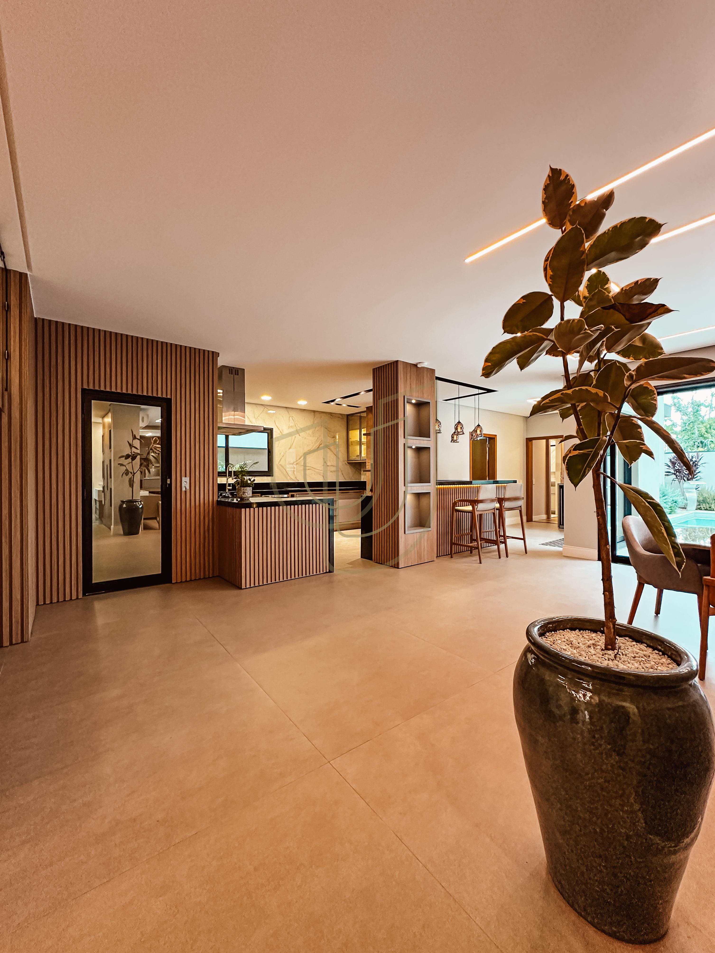 Sobrado sofisticado com 4 su&iacute;tes no Jardim do Golfe I Avenida Loth Bagunha Maldos São José dos Campos - 