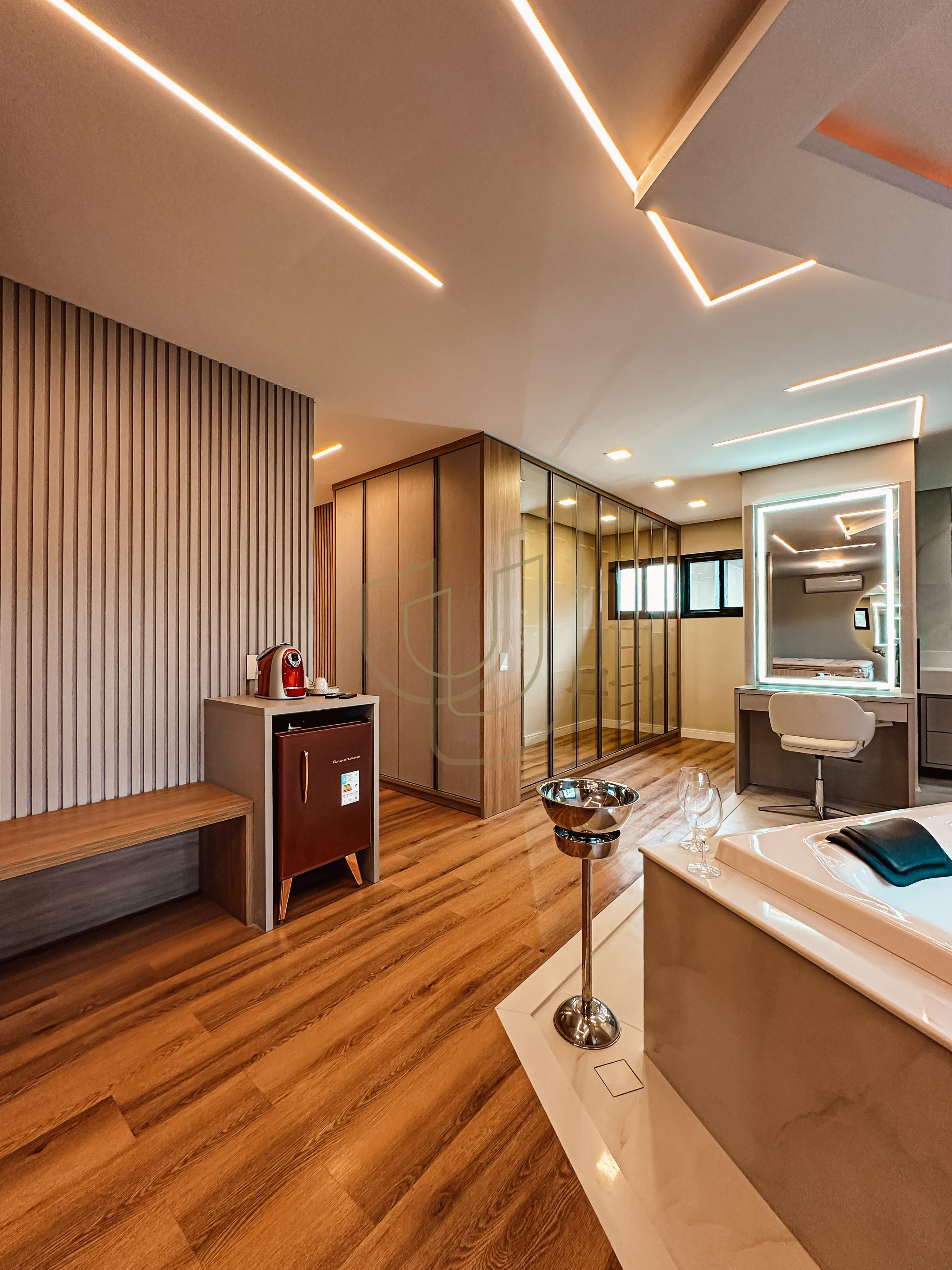 Sobrado sofisticado com 4 su&iacute;tes no Jardim do Golfe I Avenida Loth Bagunha Maldos São José dos Campos - 