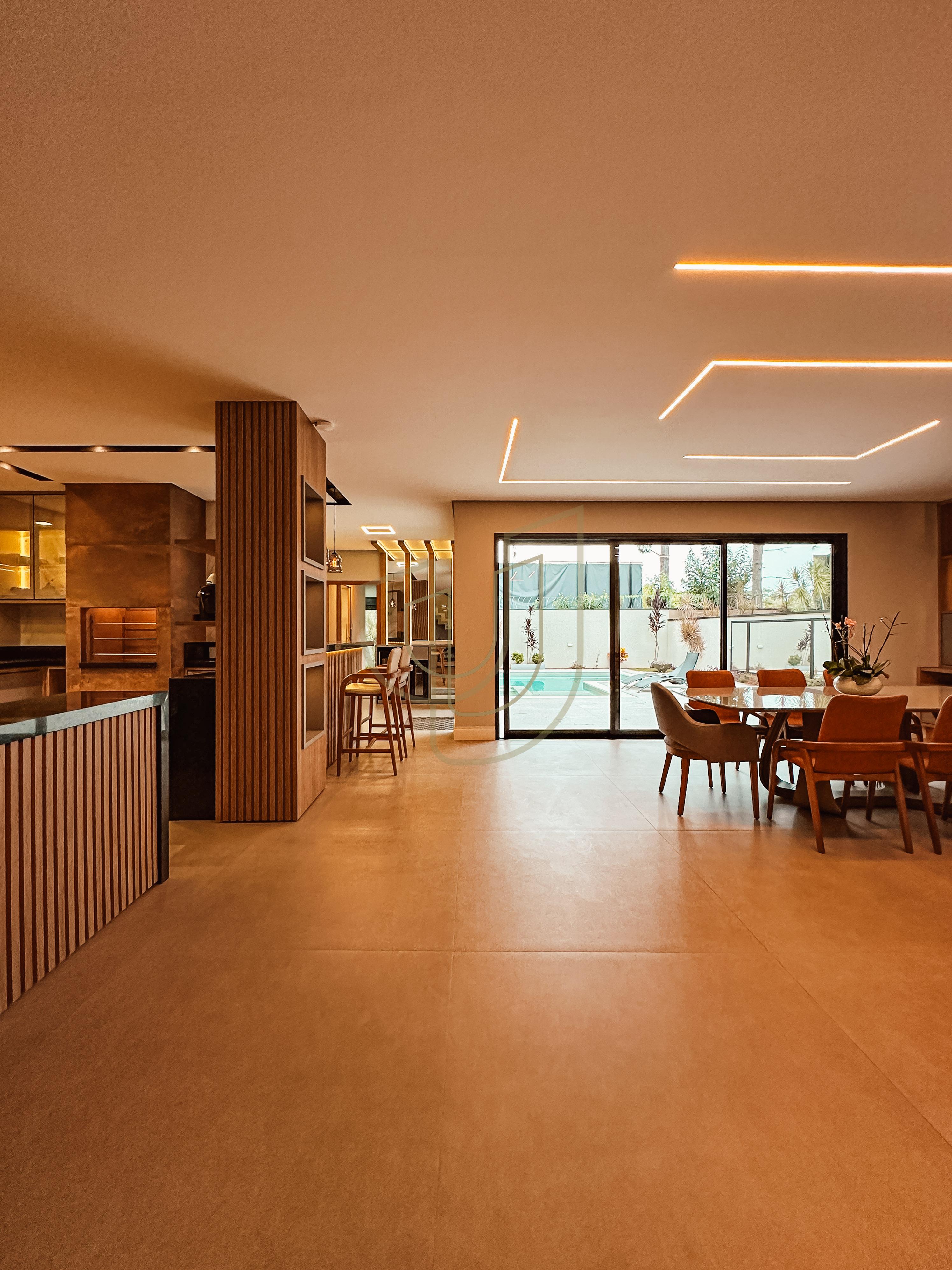 Sobrado sofisticado com 4 su&iacute;tes no Jardim do Golfe I Avenida Loth Bagunha Maldos São José dos Campos - 