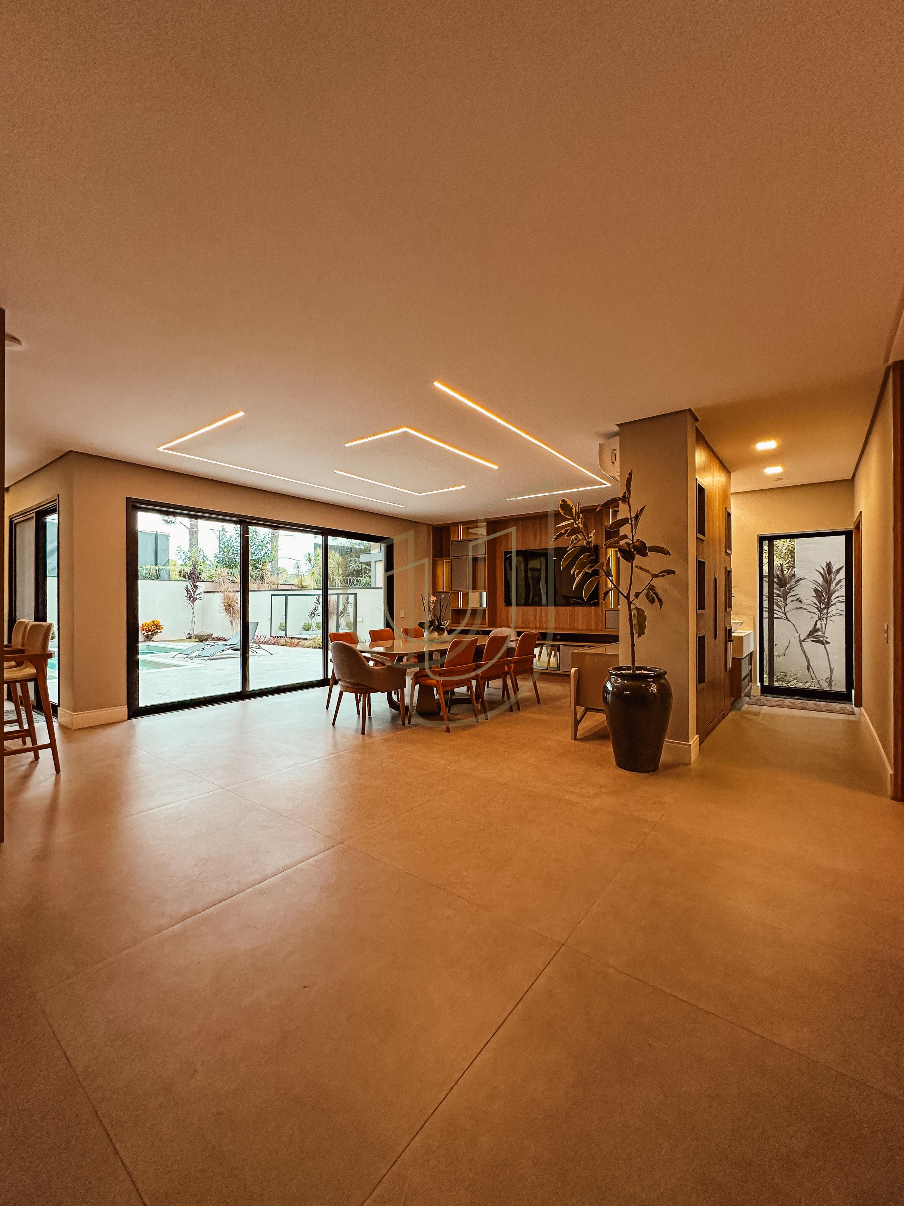 Sobrado sofisticado com 4 su&iacute;tes no Jardim do Golfe I Avenida Loth Bagunha Maldos São José dos Campos - 