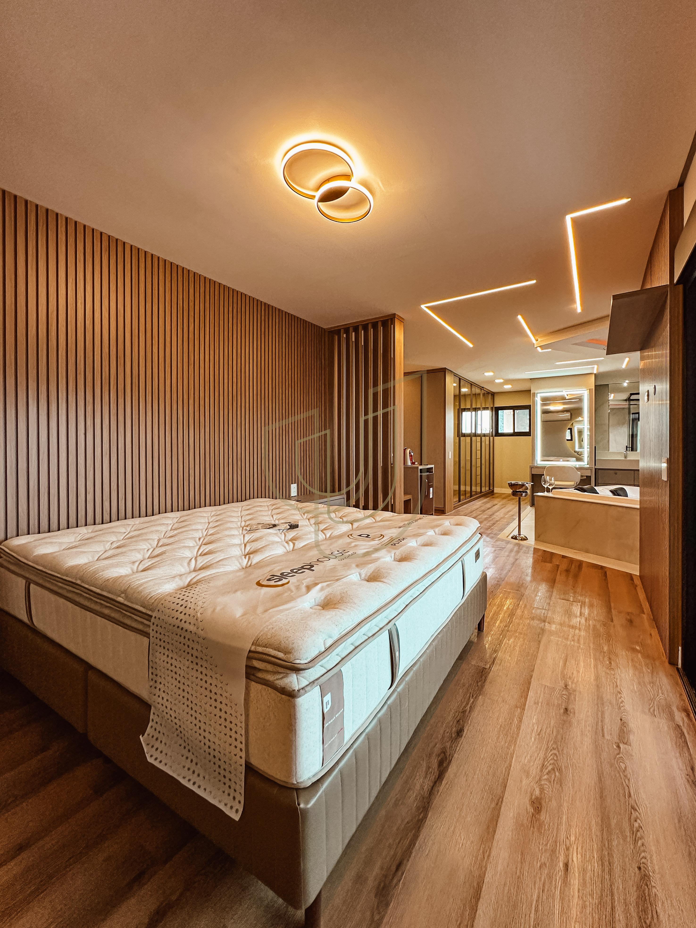 Sobrado sofisticado com 4 su&iacute;tes no Jardim do Golfe I Avenida Loth Bagunha Maldos São José dos Campos - 