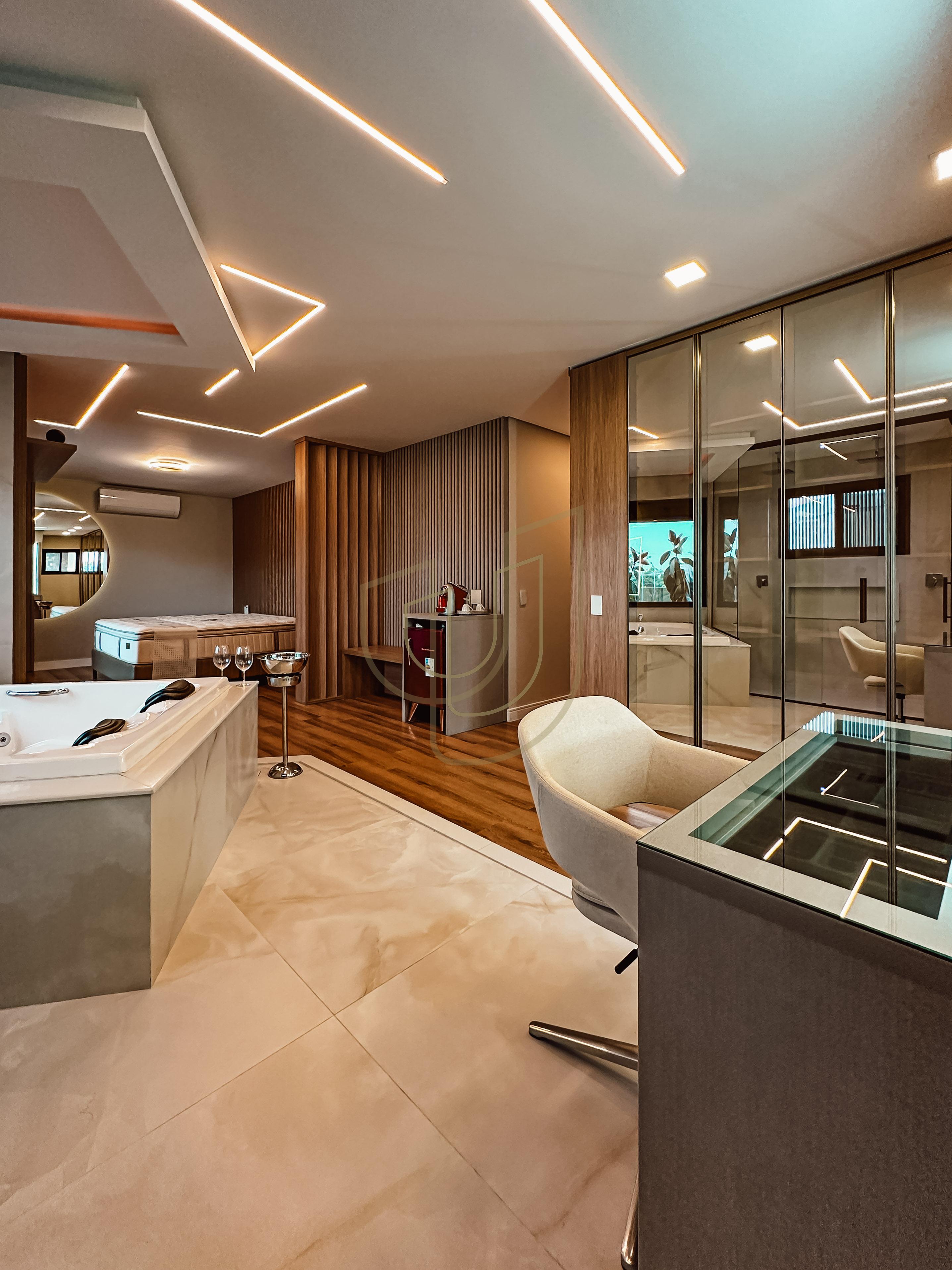 Sobrado sofisticado com 4 su&iacute;tes no Jardim do Golfe I Avenida Loth Bagunha Maldos São José dos Campos - 