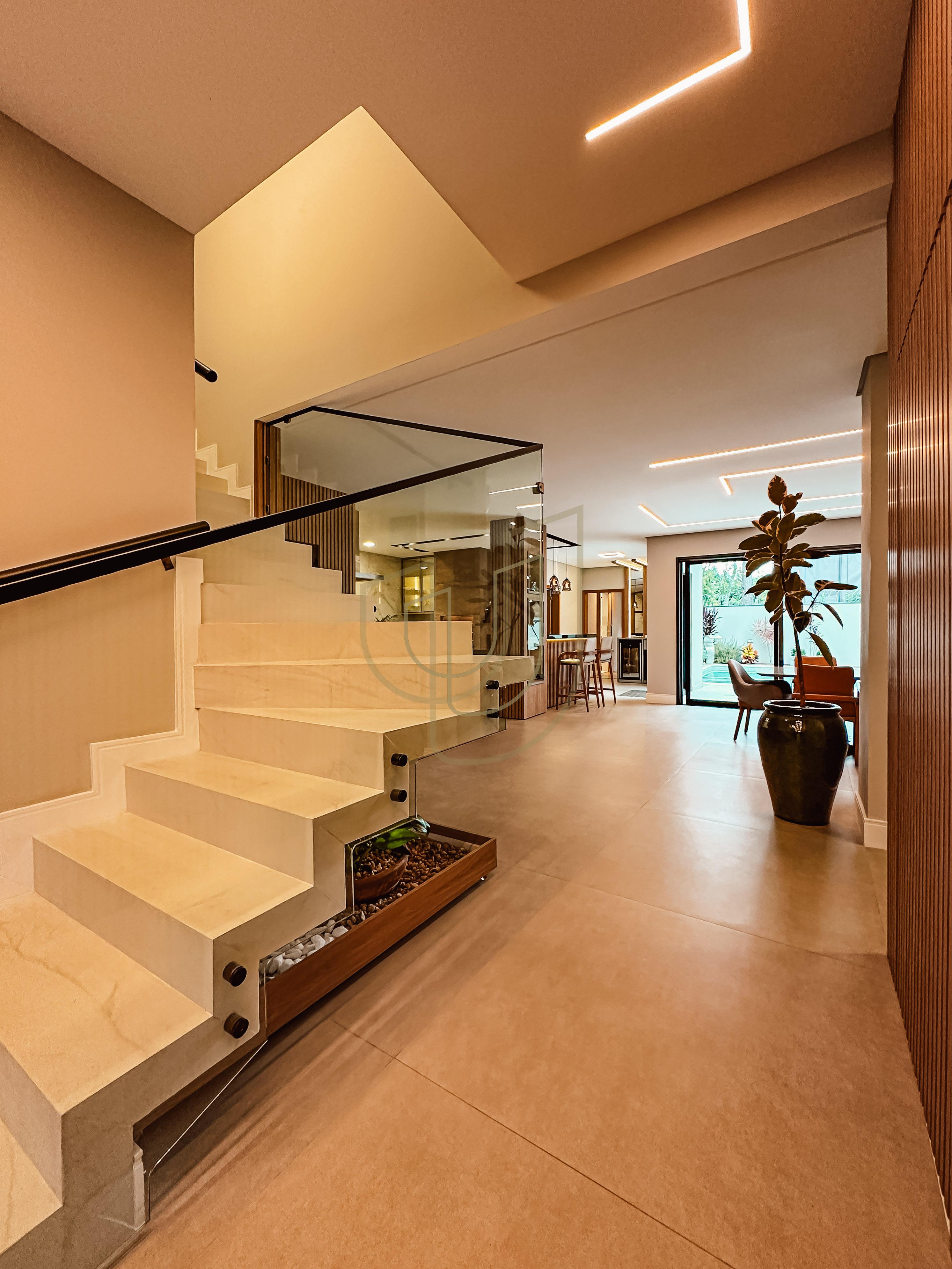 Sobrado sofisticado com 4 su&iacute;tes no Jardim do Golfe I Avenida Loth Bagunha Maldos São José dos Campos - 