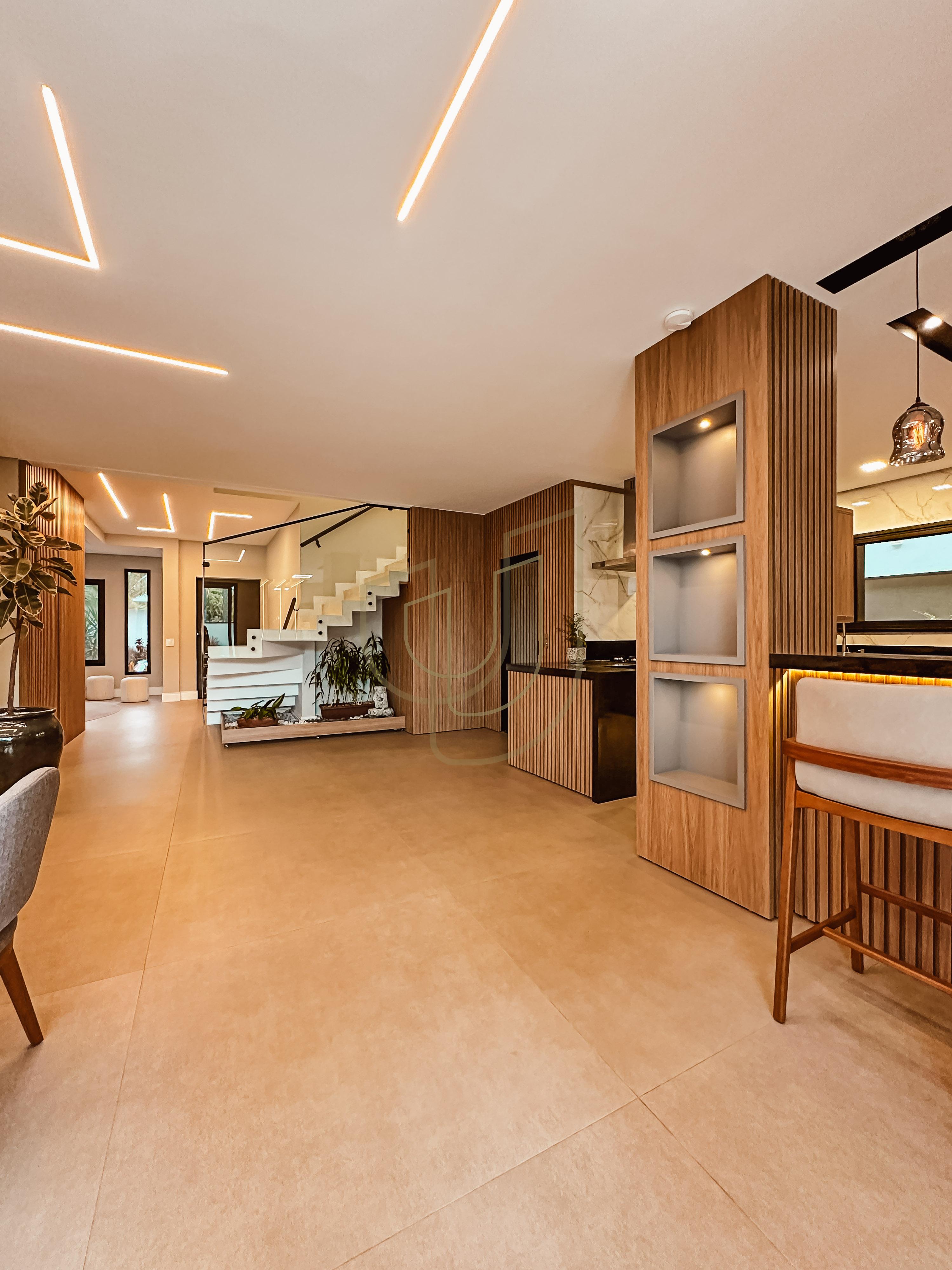 Sobrado sofisticado com 4 su&iacute;tes no Jardim do Golfe I Avenida Loth Bagunha Maldos São José dos Campos - 