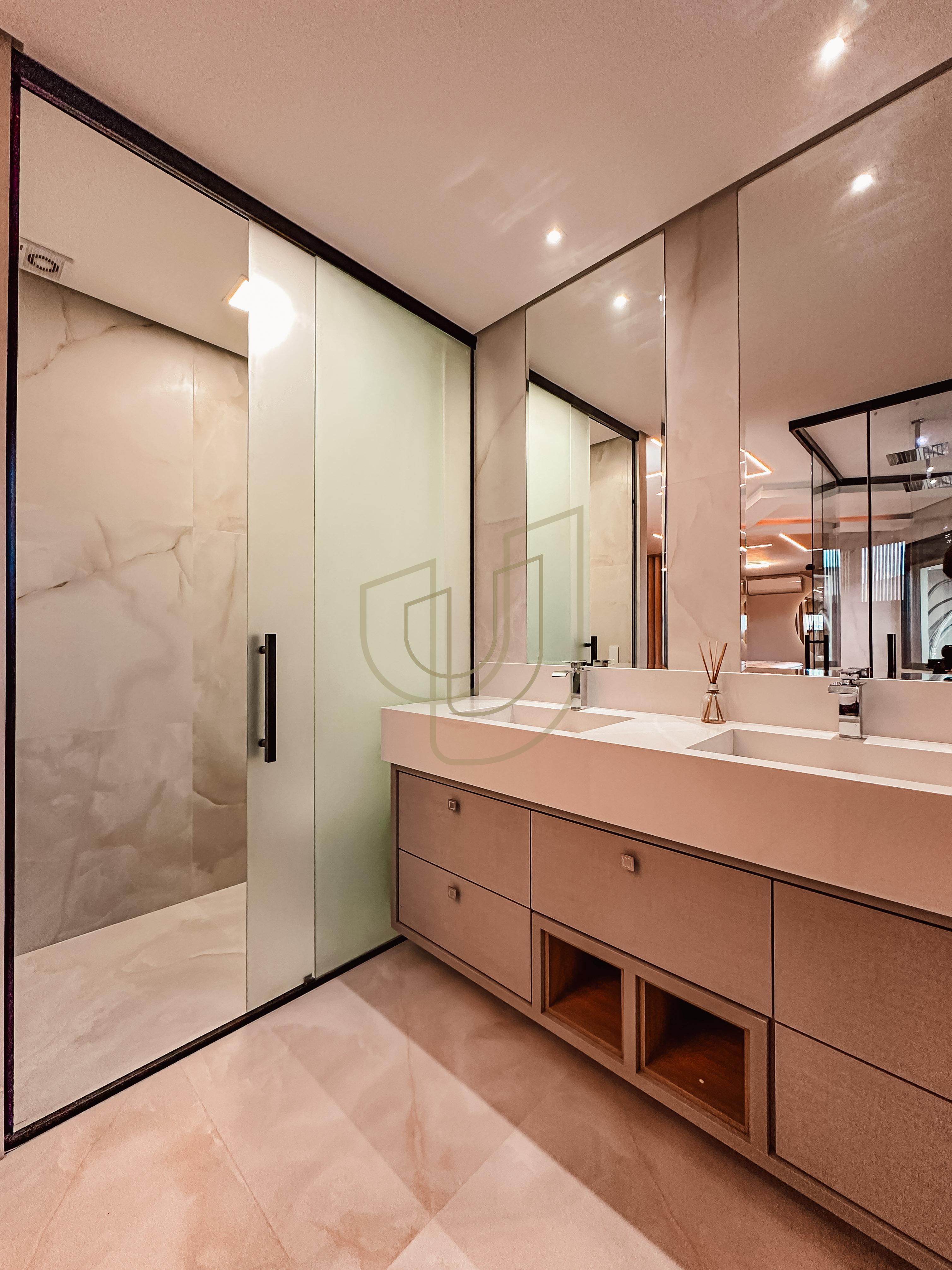 Sobrado sofisticado com 4 su&iacute;tes no Jardim do Golfe I Avenida Loth Bagunha Maldos São José dos Campos - 