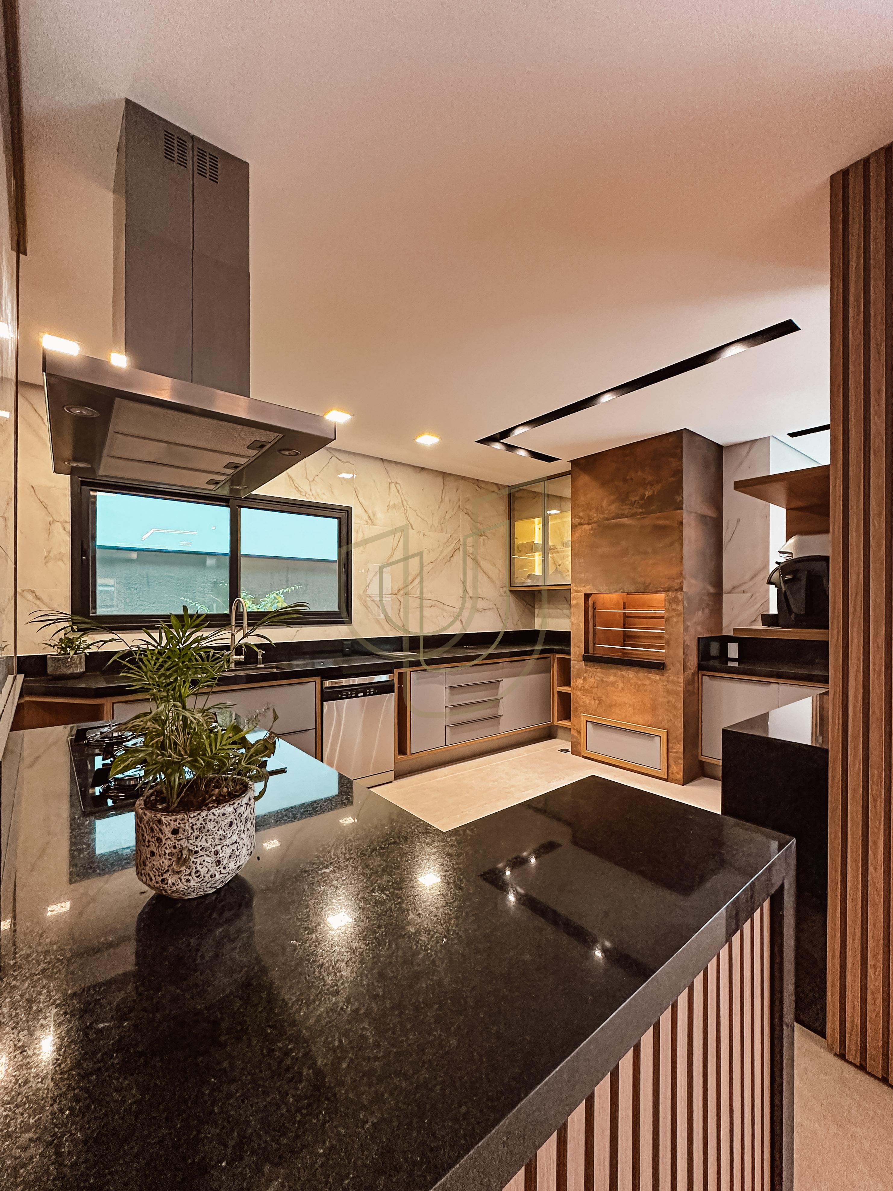 Sobrado sofisticado com 4 su&iacute;tes no Jardim do Golfe I Avenida Loth Bagunha Maldos São José dos Campos - 