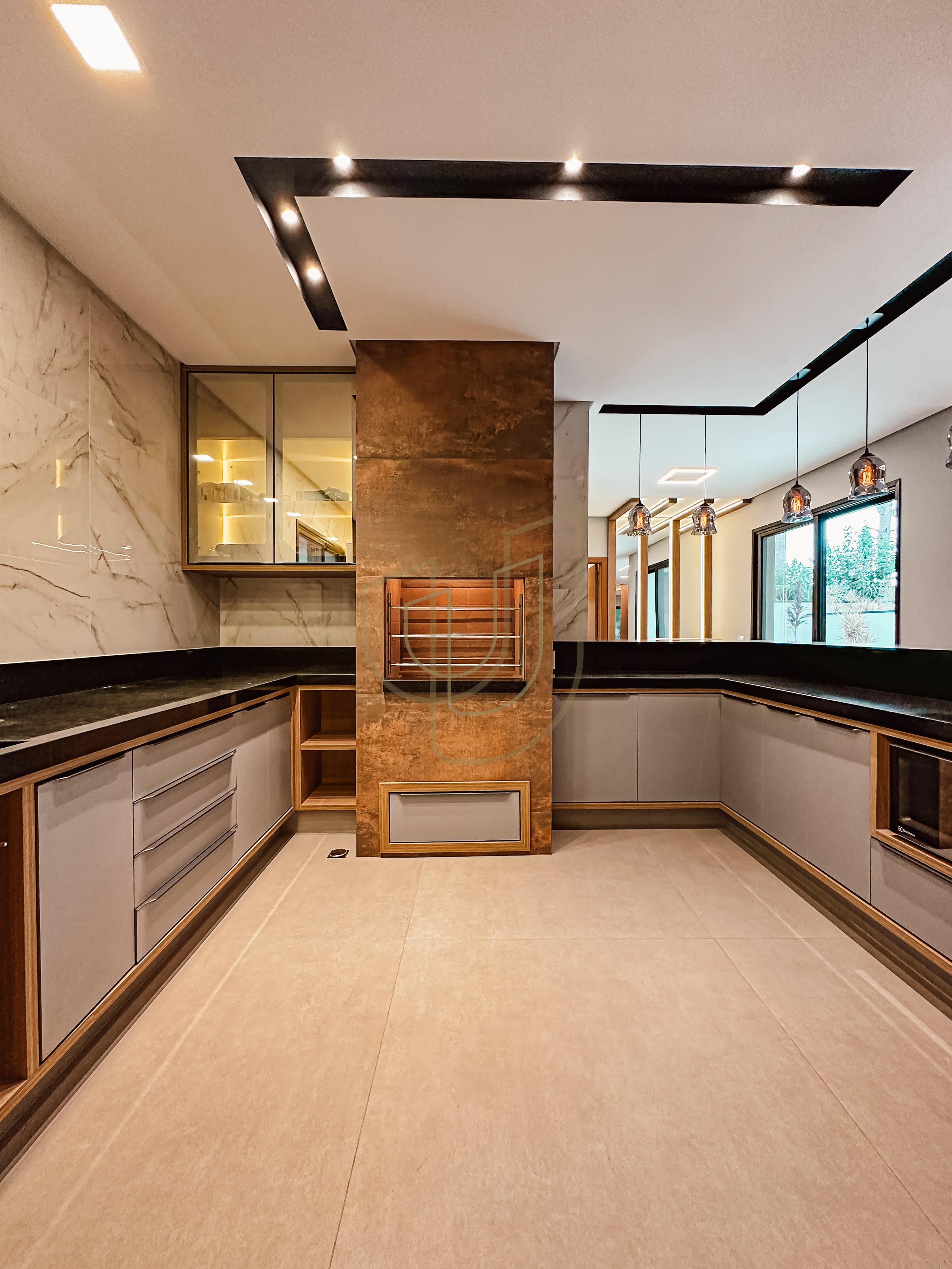 Sobrado sofisticado com 4 su&iacute;tes no Jardim do Golfe I Avenida Loth Bagunha Maldos São José dos Campos - 