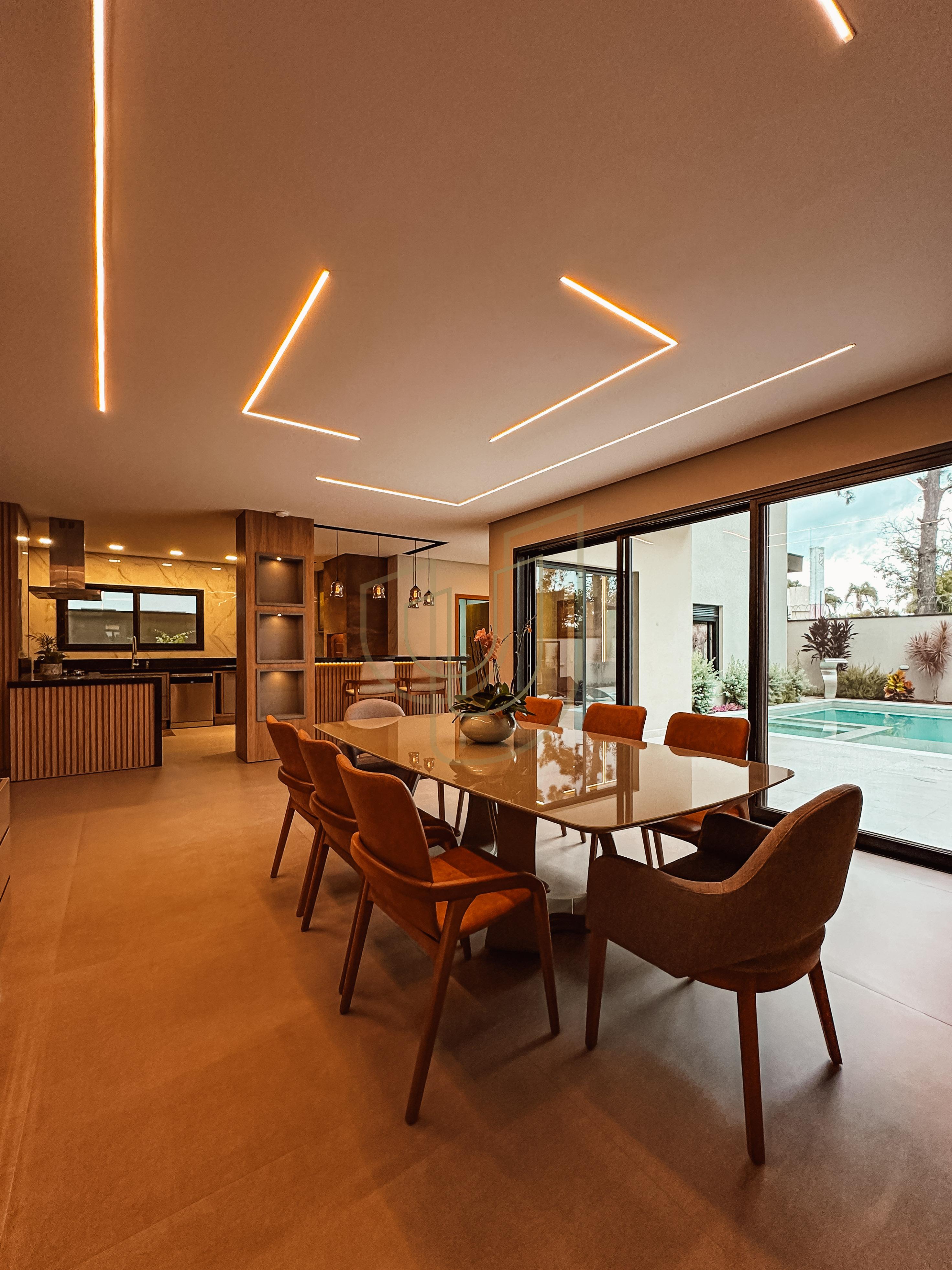 Sobrado sofisticado com 4 su&iacute;tes no Jardim do Golfe I Avenida Loth Bagunha Maldos São José dos Campos - 