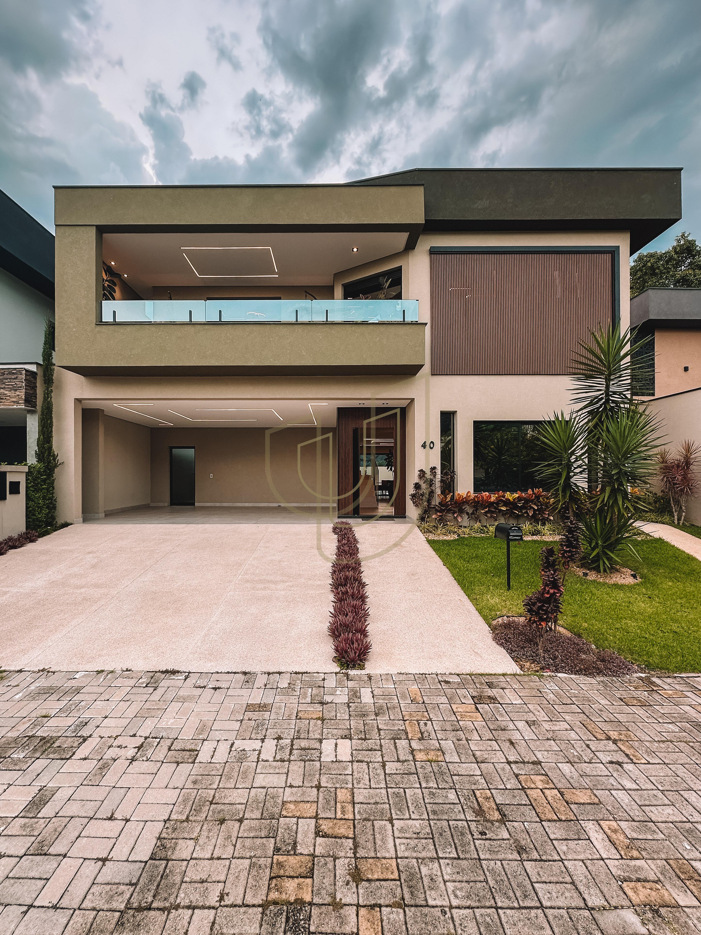 Sobrado sofisticado com 4 su&iacute;tes no Jardim do Golfe I Avenida Loth Bagunha Maldos São José dos Campos - 