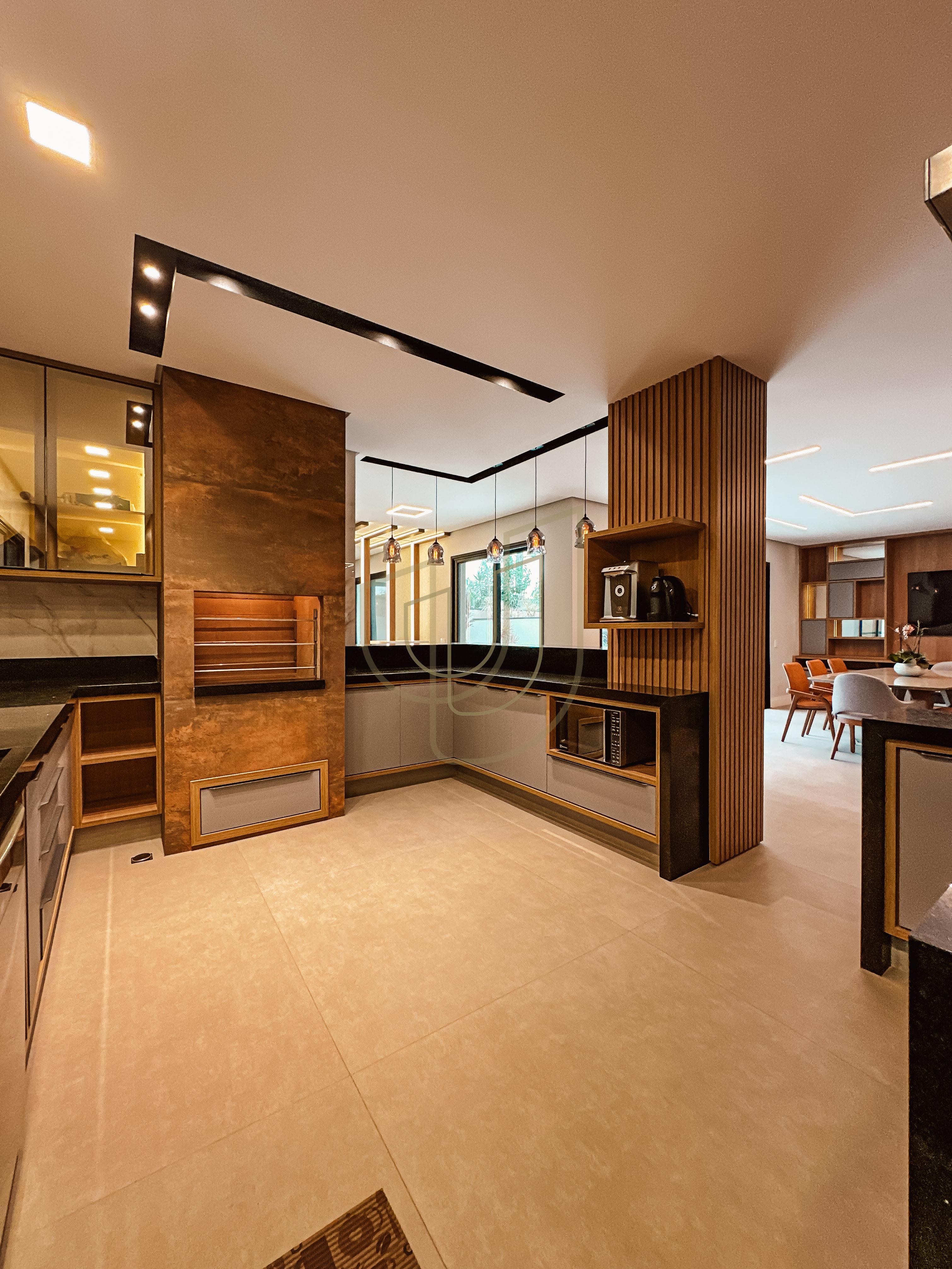 Sobrado sofisticado com 4 su&iacute;tes no Jardim do Golfe I Avenida Loth Bagunha Maldos São José dos Campos - 