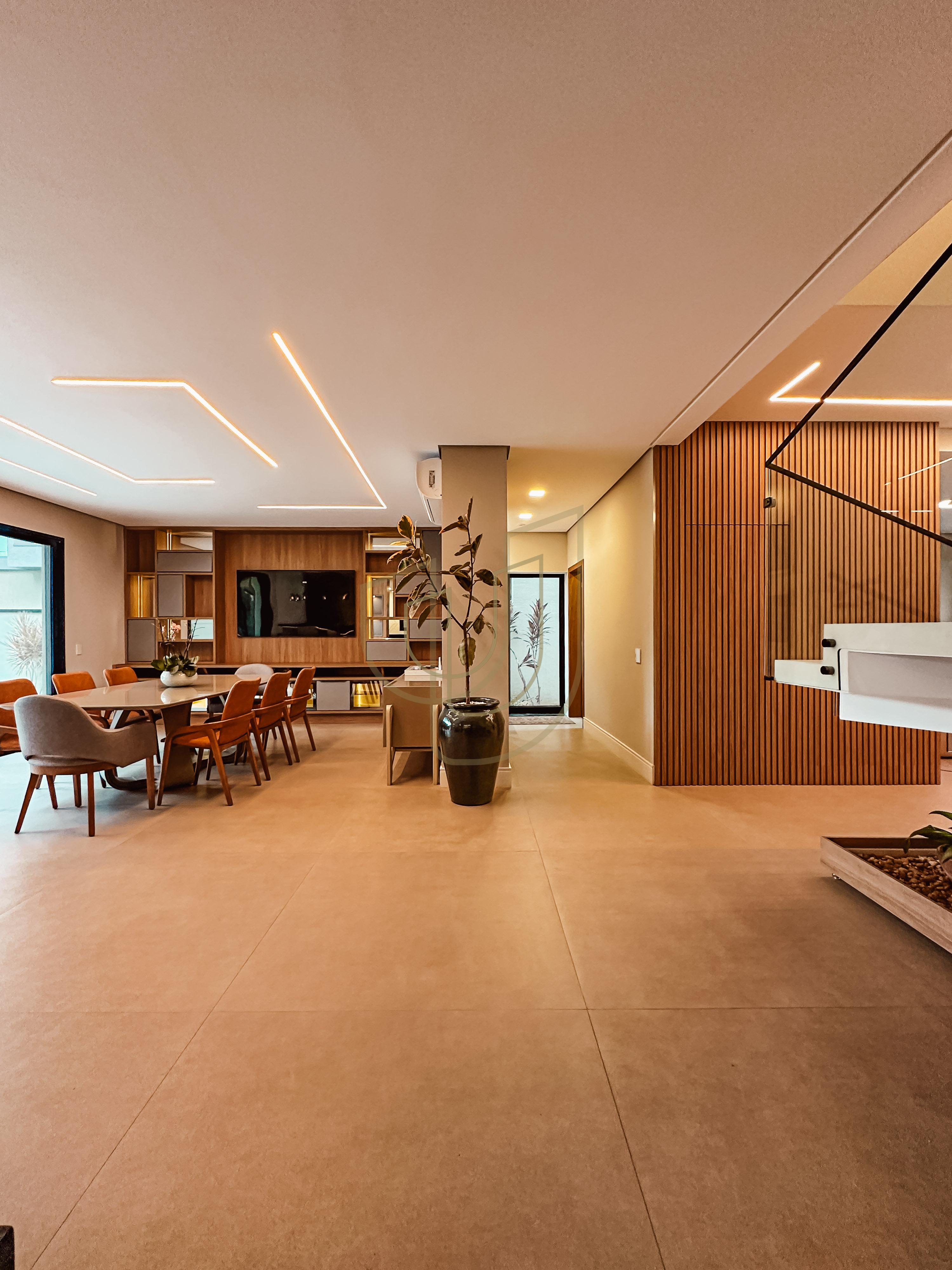 Sobrado sofisticado com 4 su&iacute;tes no Jardim do Golfe I Avenida Loth Bagunha Maldos São José dos Campos - 