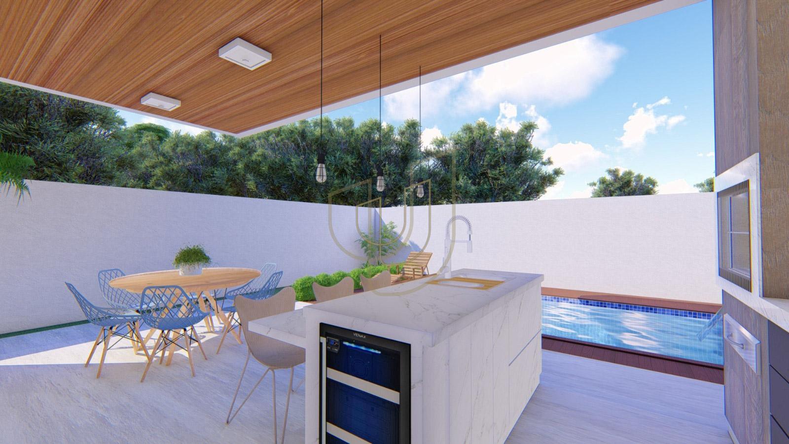 Sobrado com 3 Su&iacute;tes no Condom&iacute;nio Terras do Vale Avenida das Palmeiras Caçapava - 