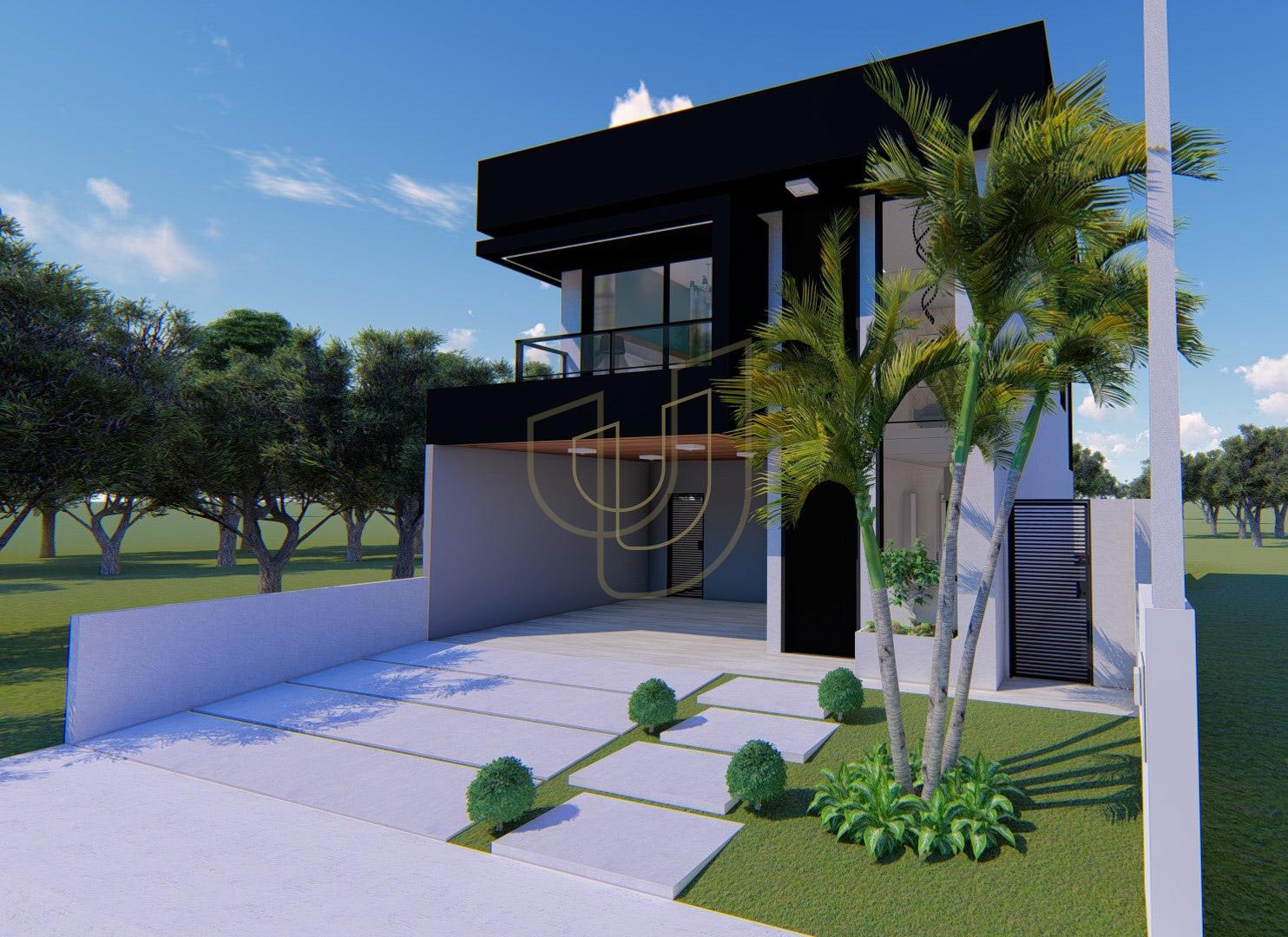 Sobrado com 3 Su&iacute;tes no Condom&iacute;nio Terras do Vale Avenida das Palmeiras Caçapava - 