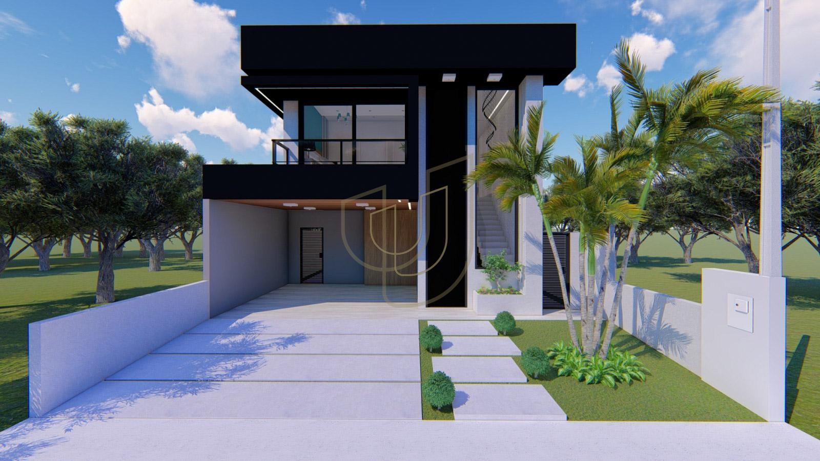 Sobrado com 3 Su&iacute;tes no Condom&iacute;nio Terras do Vale Avenida das Palmeiras Caçapava - 