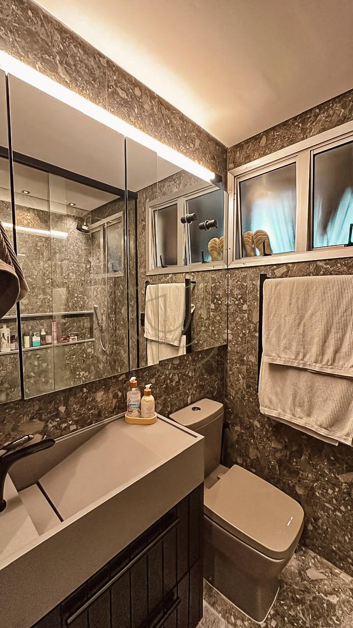 Apartamento com 3 Dormit&oacute;rios no Edif&iacute;cio Marbelle Rua Helena David Neme São José dos Campos - 