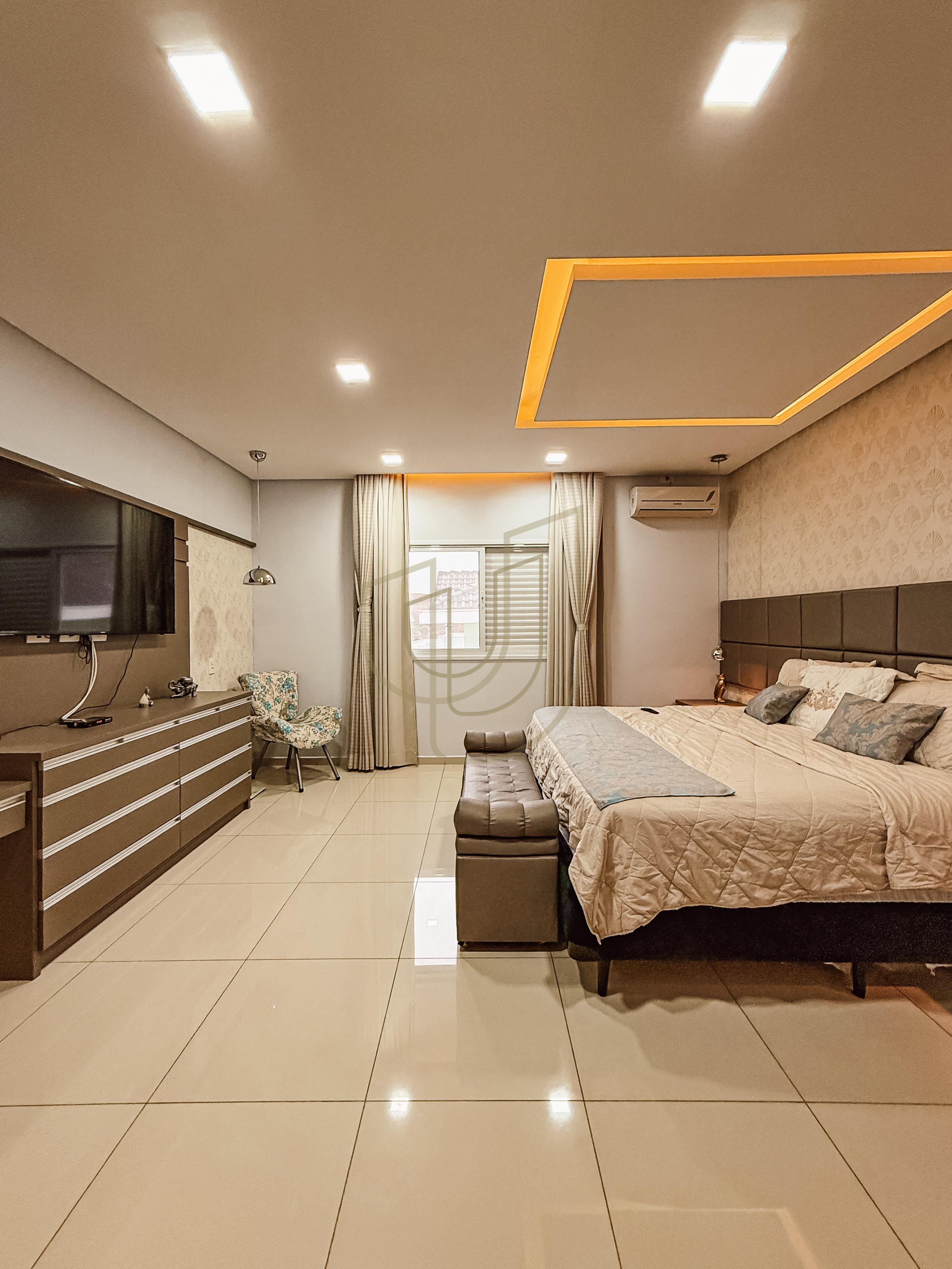 Casa com 4 Su&iacute;tes no Residencial Jaguary Avenida Aquarela do Brasil São José dos Campos - 