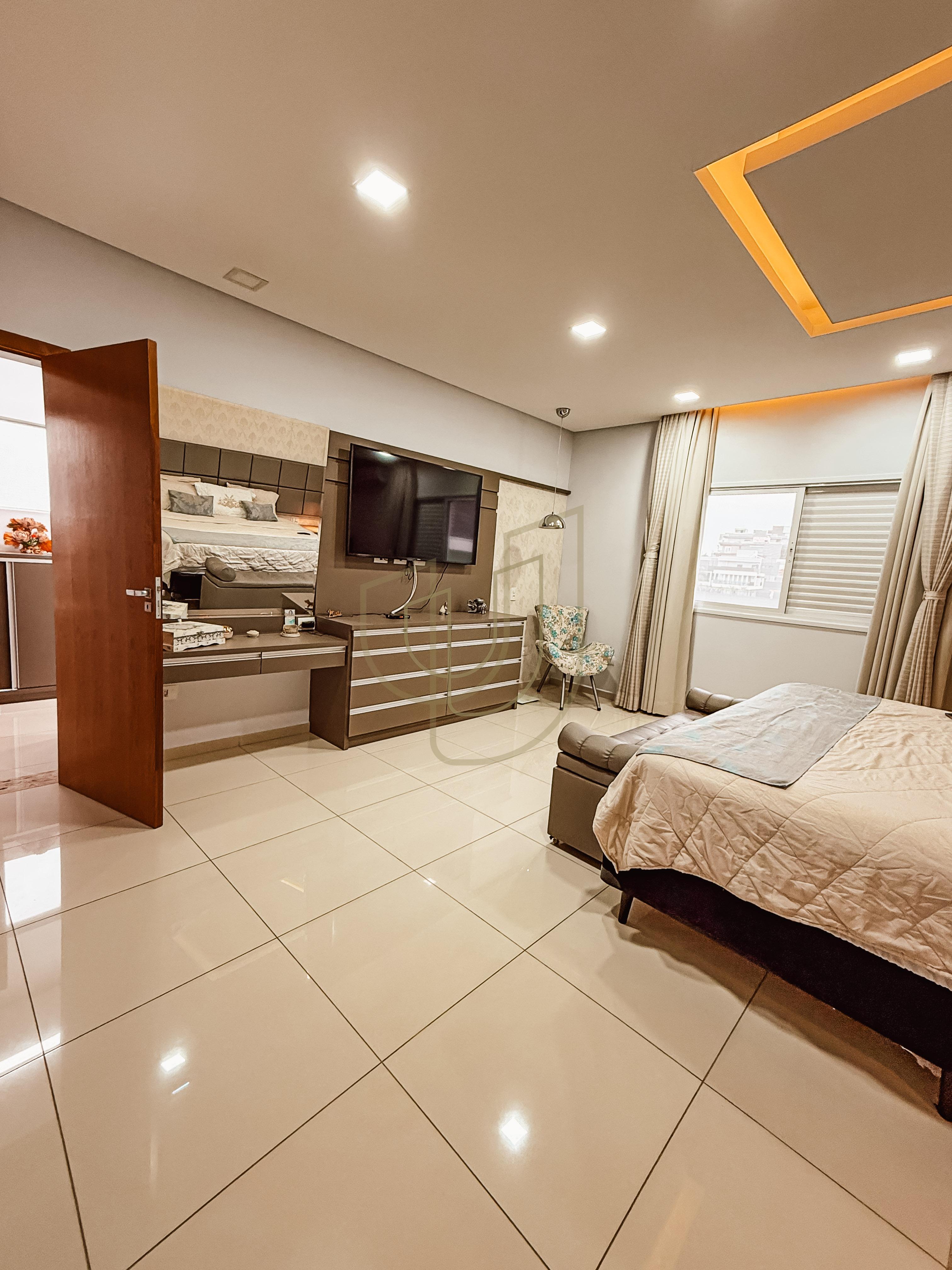 Casa com 4 Su&iacute;tes no Residencial Jaguary Avenida Aquarela do Brasil São José dos Campos - 