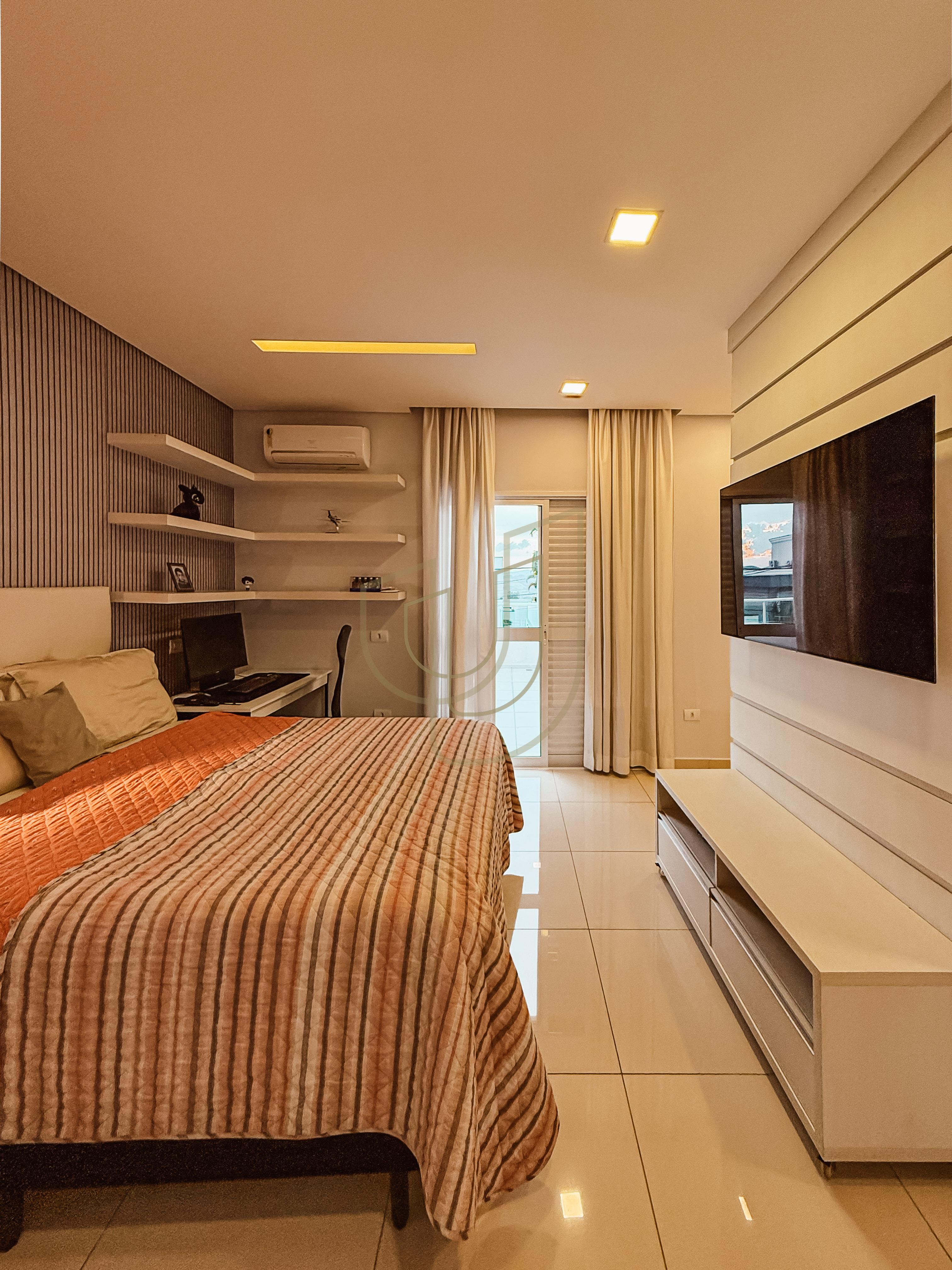 Casa com 4 Su&iacute;tes no Residencial Jaguary Avenida Aquarela do Brasil São José dos Campos - 