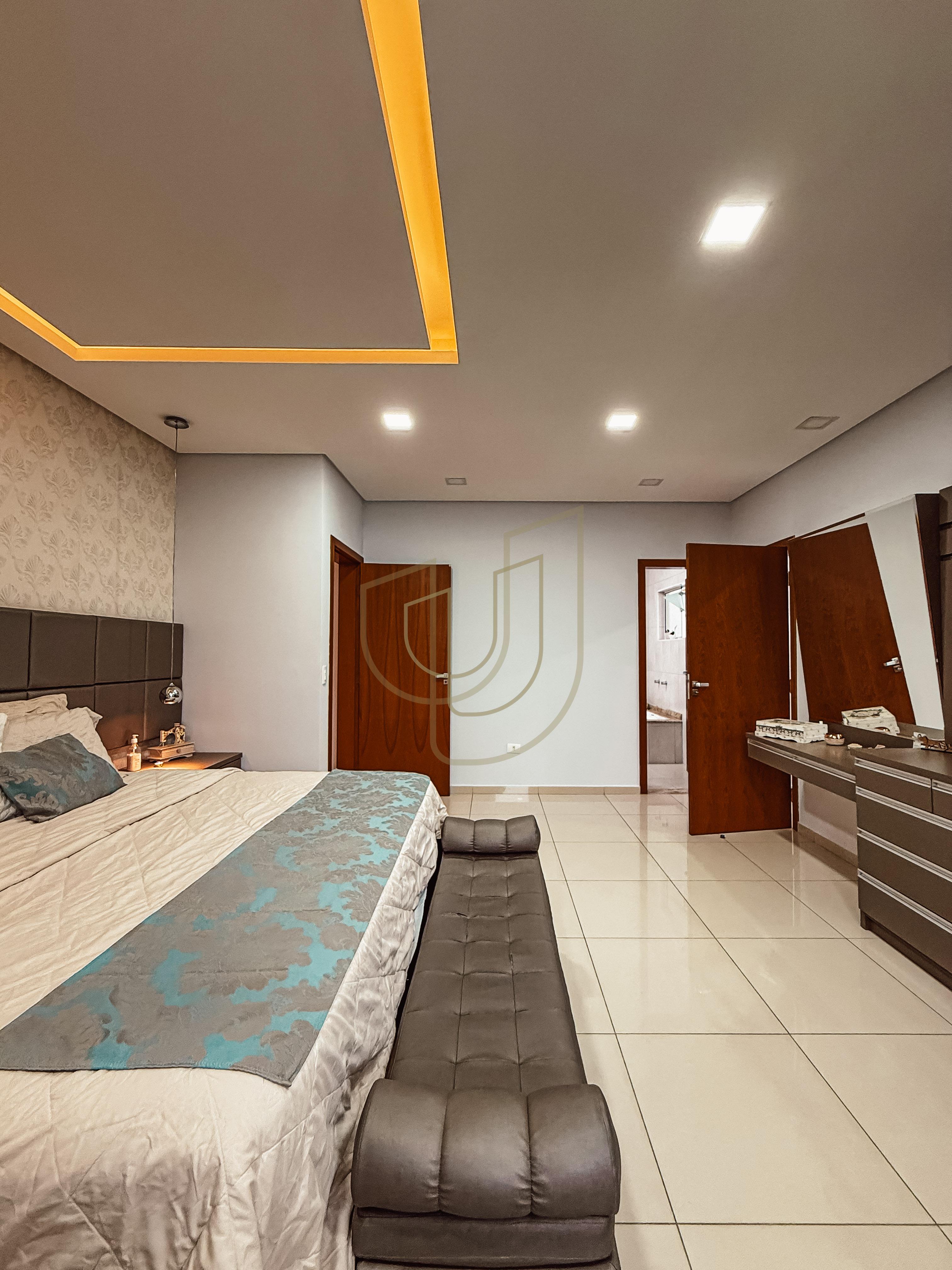 Casa com 4 Su&iacute;tes no Residencial Jaguary Avenida Aquarela do Brasil São José dos Campos - 