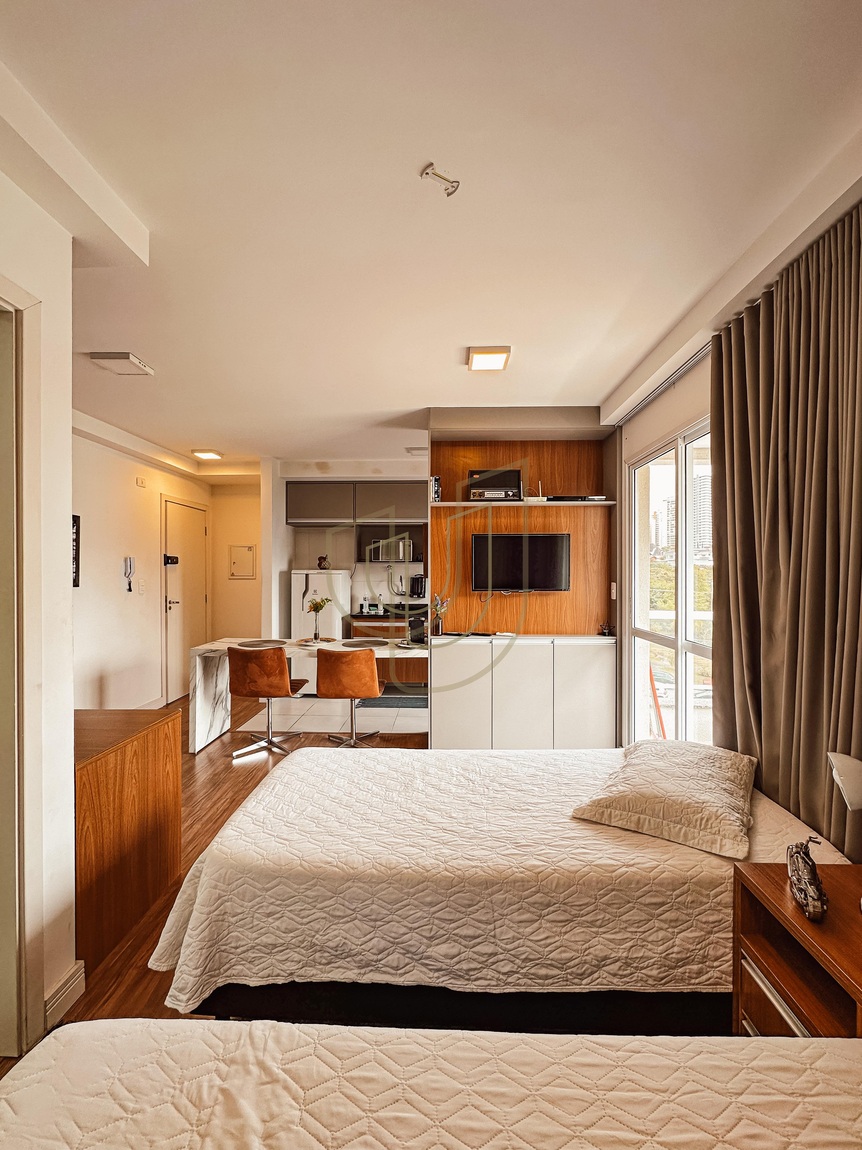 Apartamento Studio com Planejados no Smart Residence Rua Itajaí São José dos Campos - 