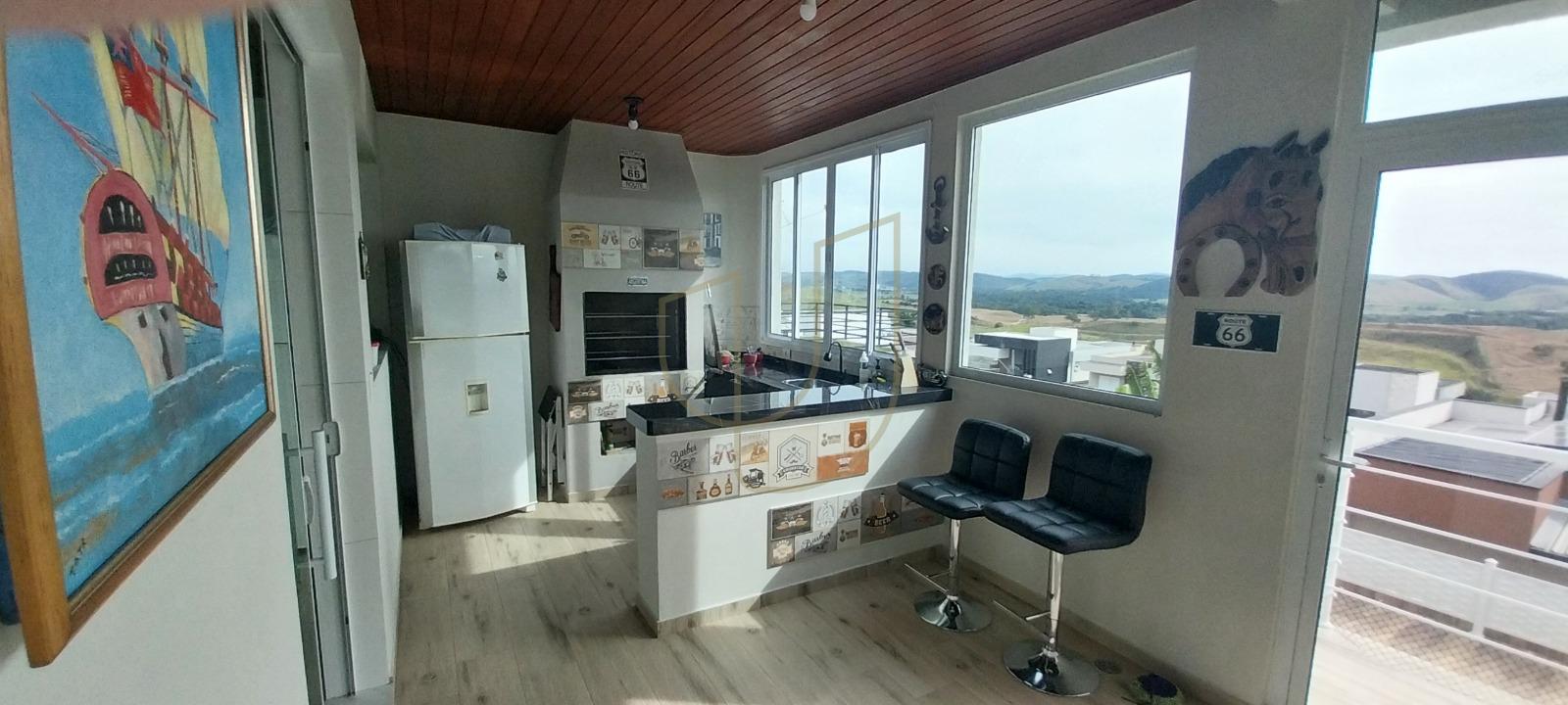 Casa com 3 Su&iacute;tes no Residencial Jaguary Avenida Aquarela do Brasil São José dos Campos - 