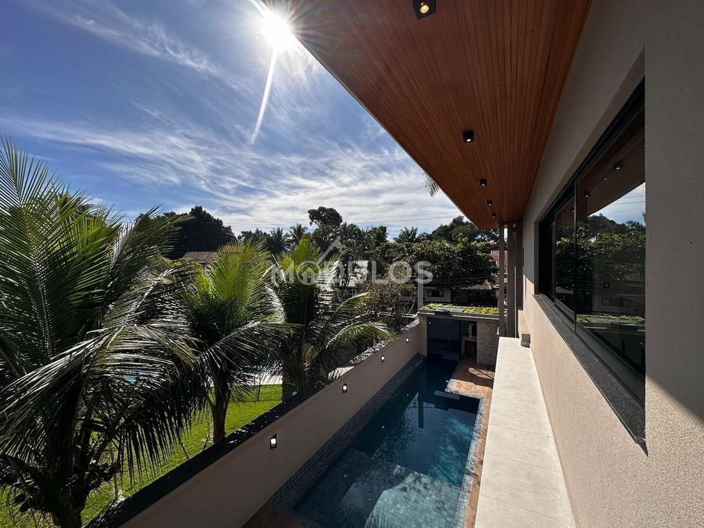 Casa com 5 suítes em localização privilegiada à venda, 350 m² por R$ 8.500.000 Alameda Potiguar Bertioga - 