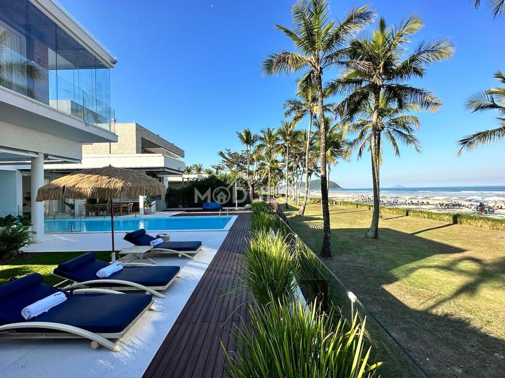 Mansão beira mar cinematográfica  à venda, 06 suítes, 1120 m² por R$ 38.000.000 Alameda Jatais Bertioga - 