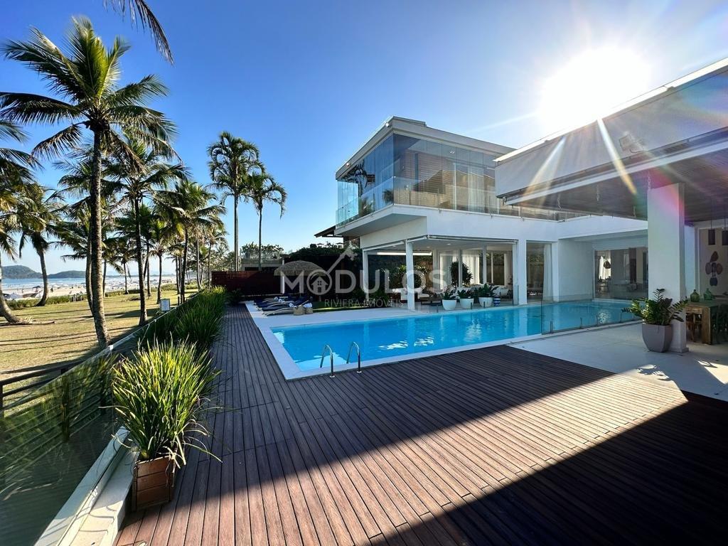 Mansão beira mar cinematográfica  à venda, 06 suítes, 1120 m² por R$ 38.000.000 Alameda Jatais Bertioga - 