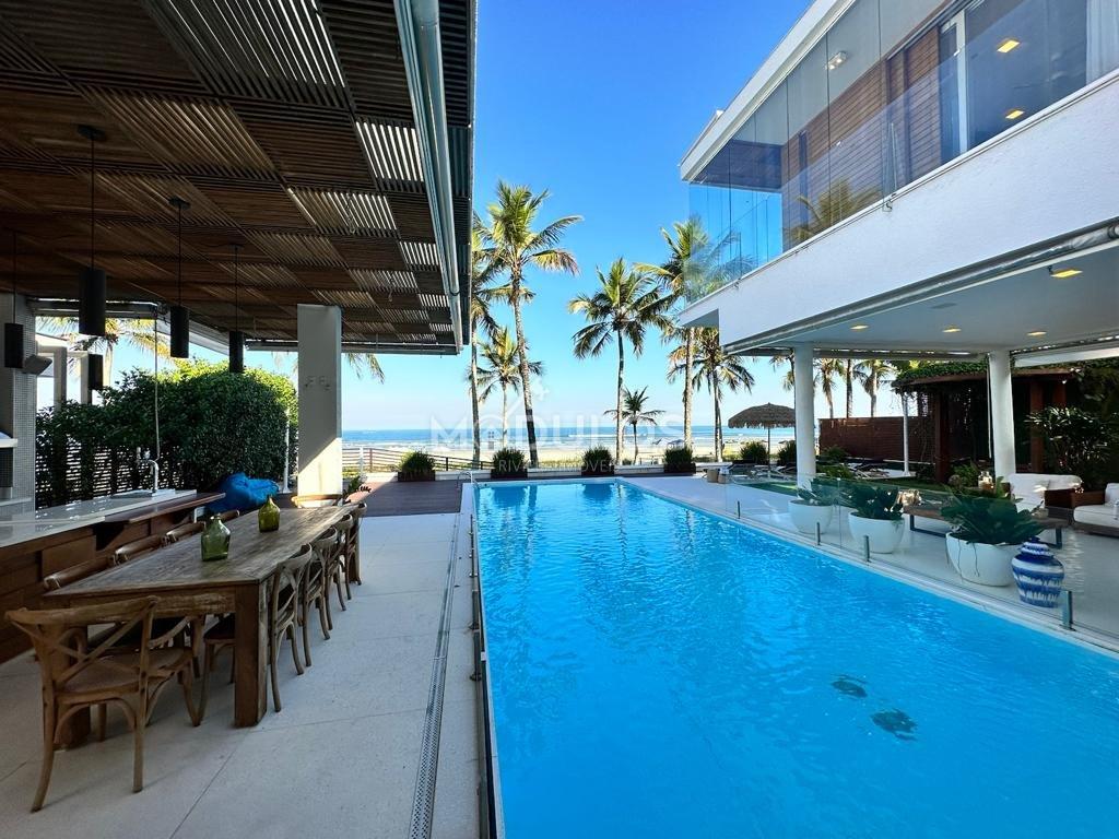 Mansão beira mar cinematográfica  à venda, 06 suítes, 1120 m² por R$ 38.000.000 Alameda Jatais Bertioga - 