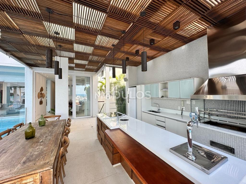Mansão beira mar cinematográfica  à venda, 06 suítes, 1120 m² por R$ 38.000.000 Alameda Jatais Bertioga - 