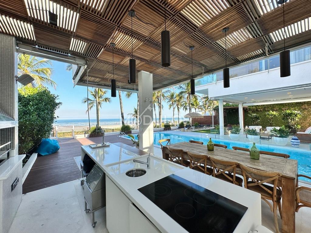 Mansão beira mar cinematográfica  à venda, 06 suítes, 1120 m² por R$ 38.000.000 Alameda Jatais Bertioga - 