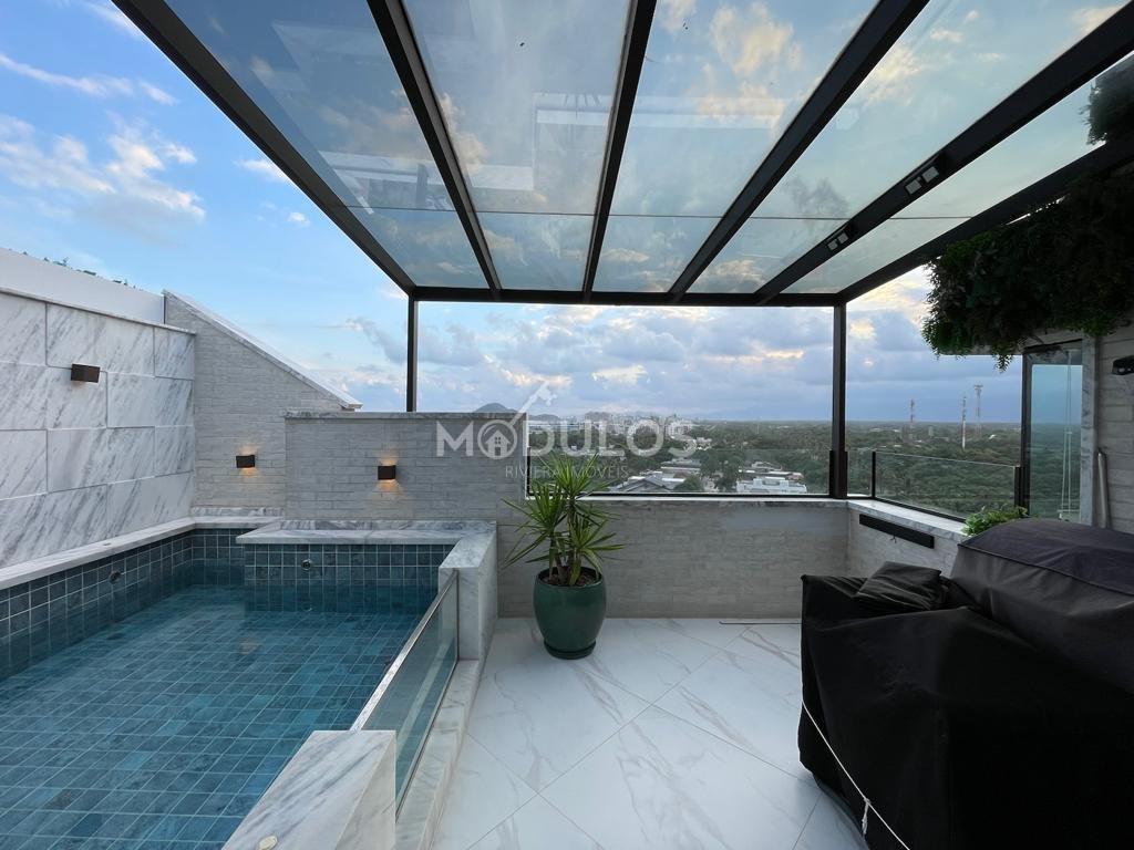 Cobertura duplex com vista de tirar o fôlego à venda, 250 m² por R$ 6.000.000 Alameda das Conchas Bertioga - 
