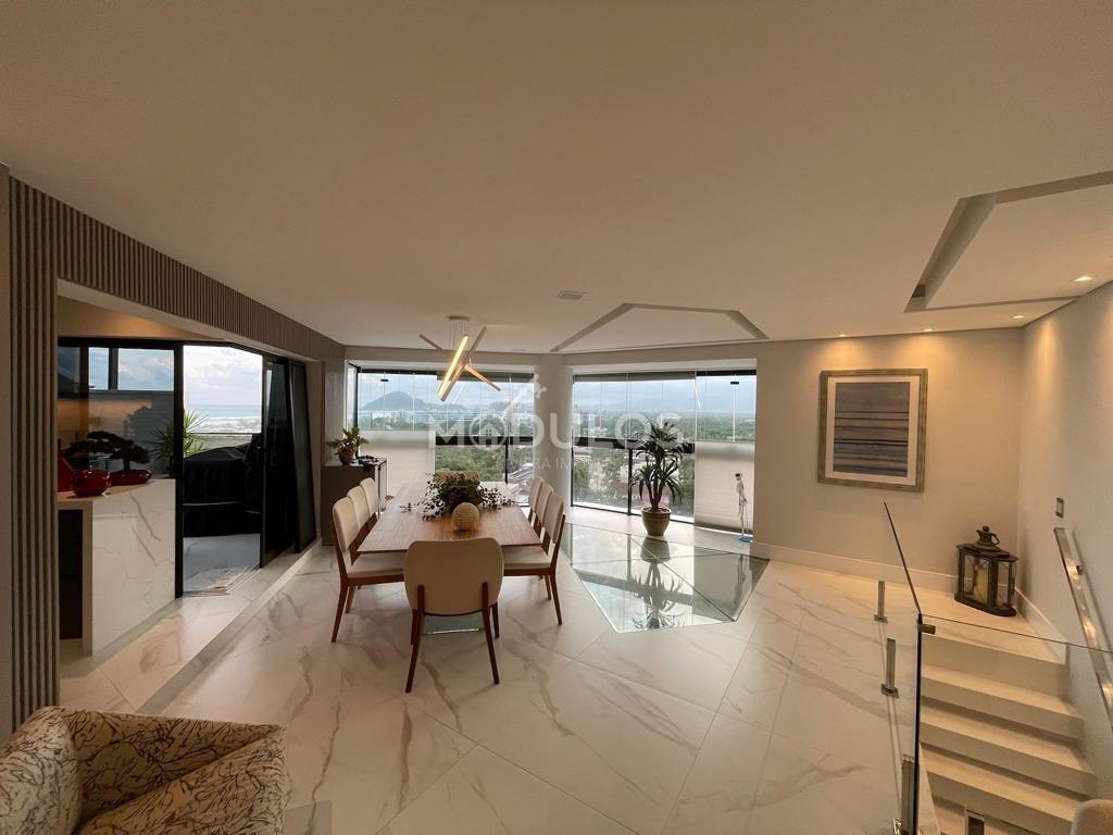Cobertura duplex com vista de tirar o fôlego à venda, 250 m² por R$ 6.000.000 Alameda das Conchas Bertioga - 