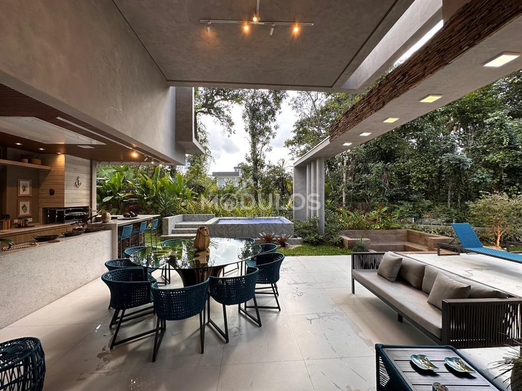 Propriedade de alto padrão com projeto contemporâneo disponível para venda Alameda Mamoan Bertioga - 