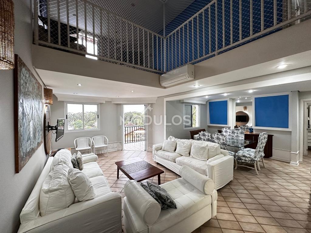 Apartamento Duplex com 4 dormitórios à venda, 160 m² por R$ 2.500.000 Alameda Nina Bertioga - 